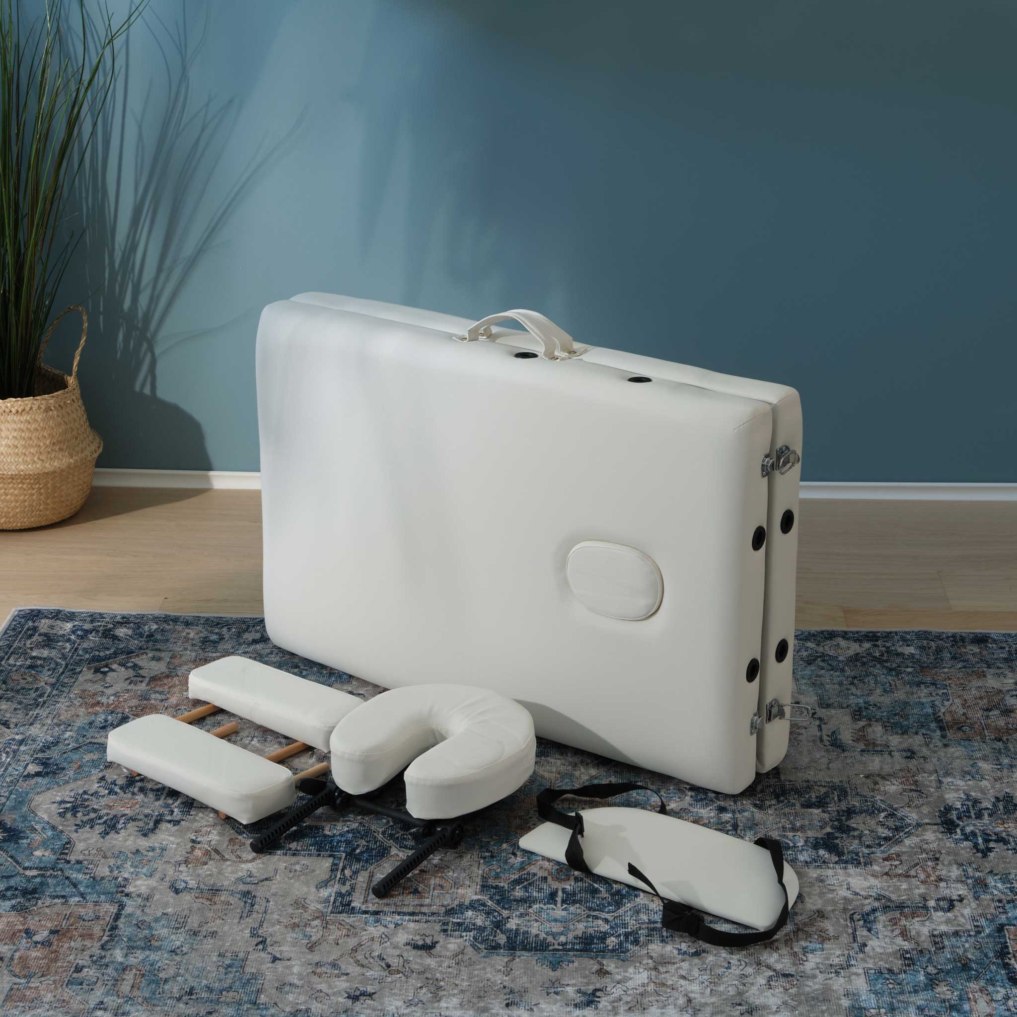 React Massage Table P200, white