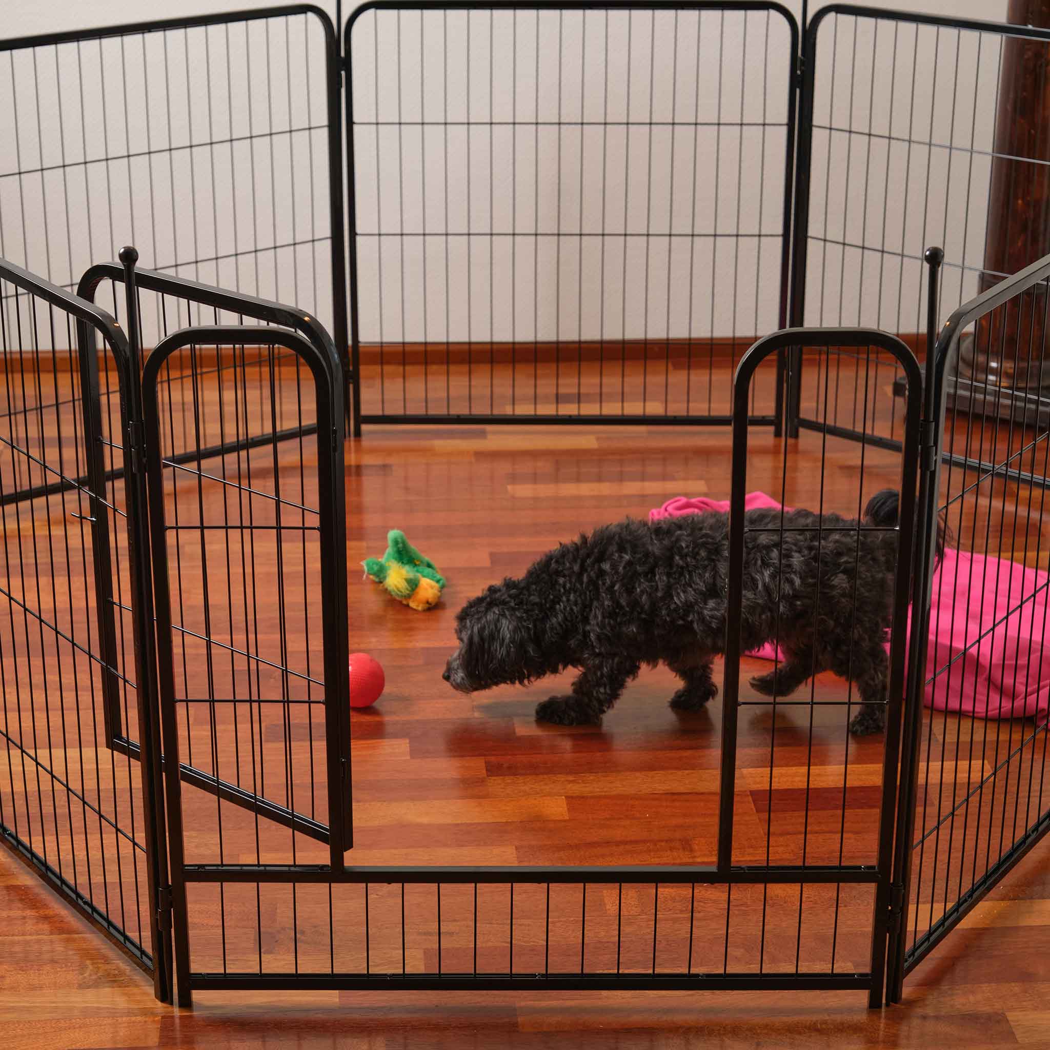 Trekker Puppy Playpen Strong L, 8-Panel 100x77cm