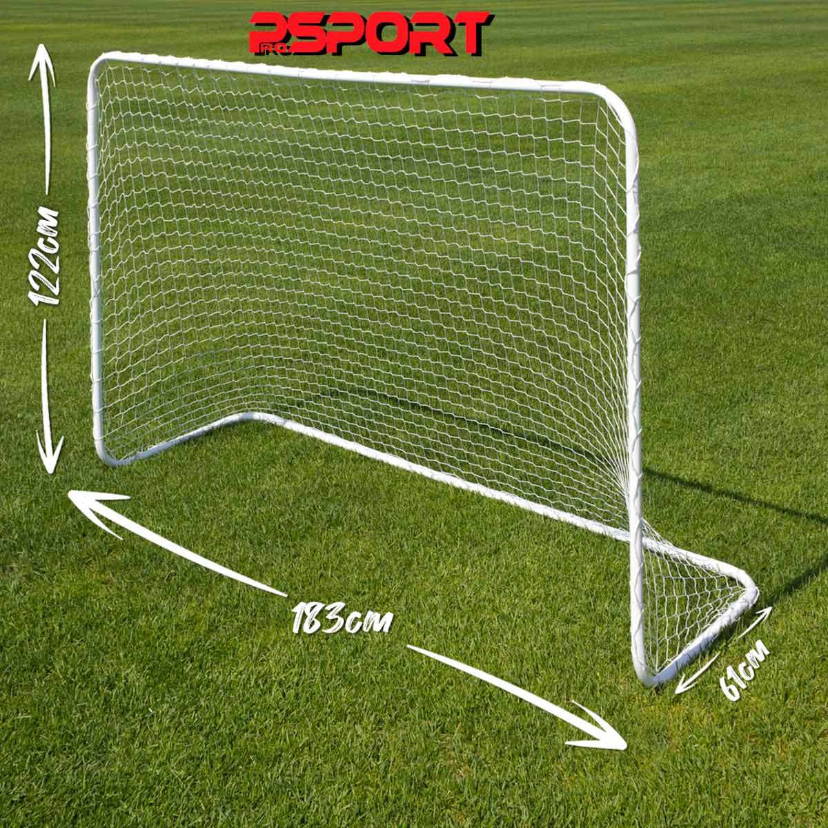 Prosport 2x Football Goal Basic 183 x 122 x 61 cm