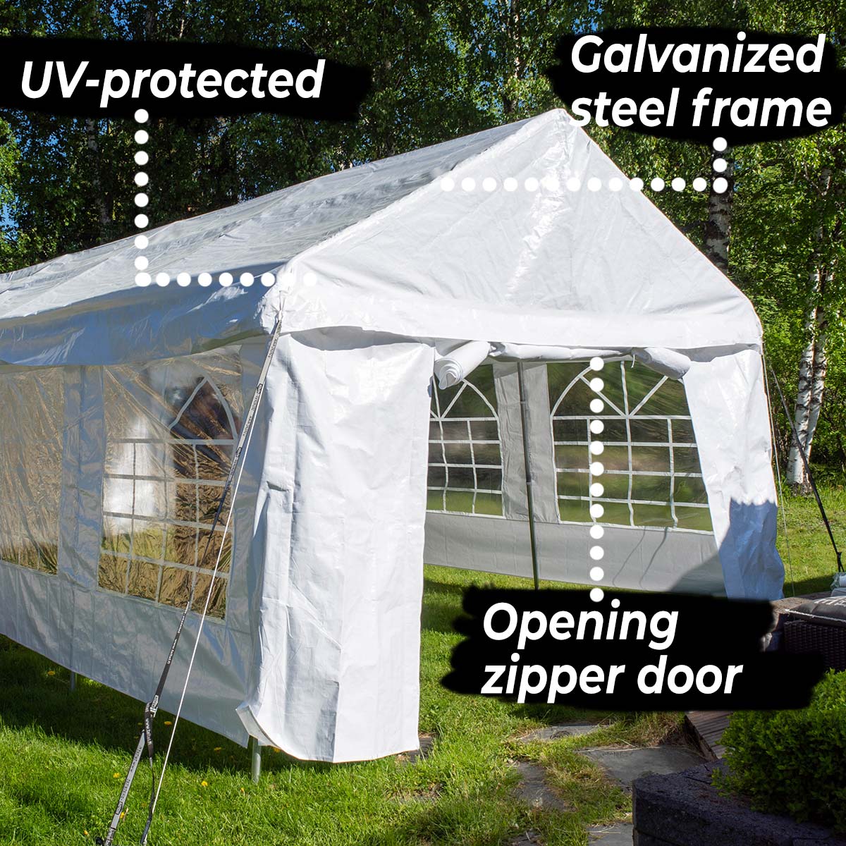 Lykke Marquee 6x12m Premium