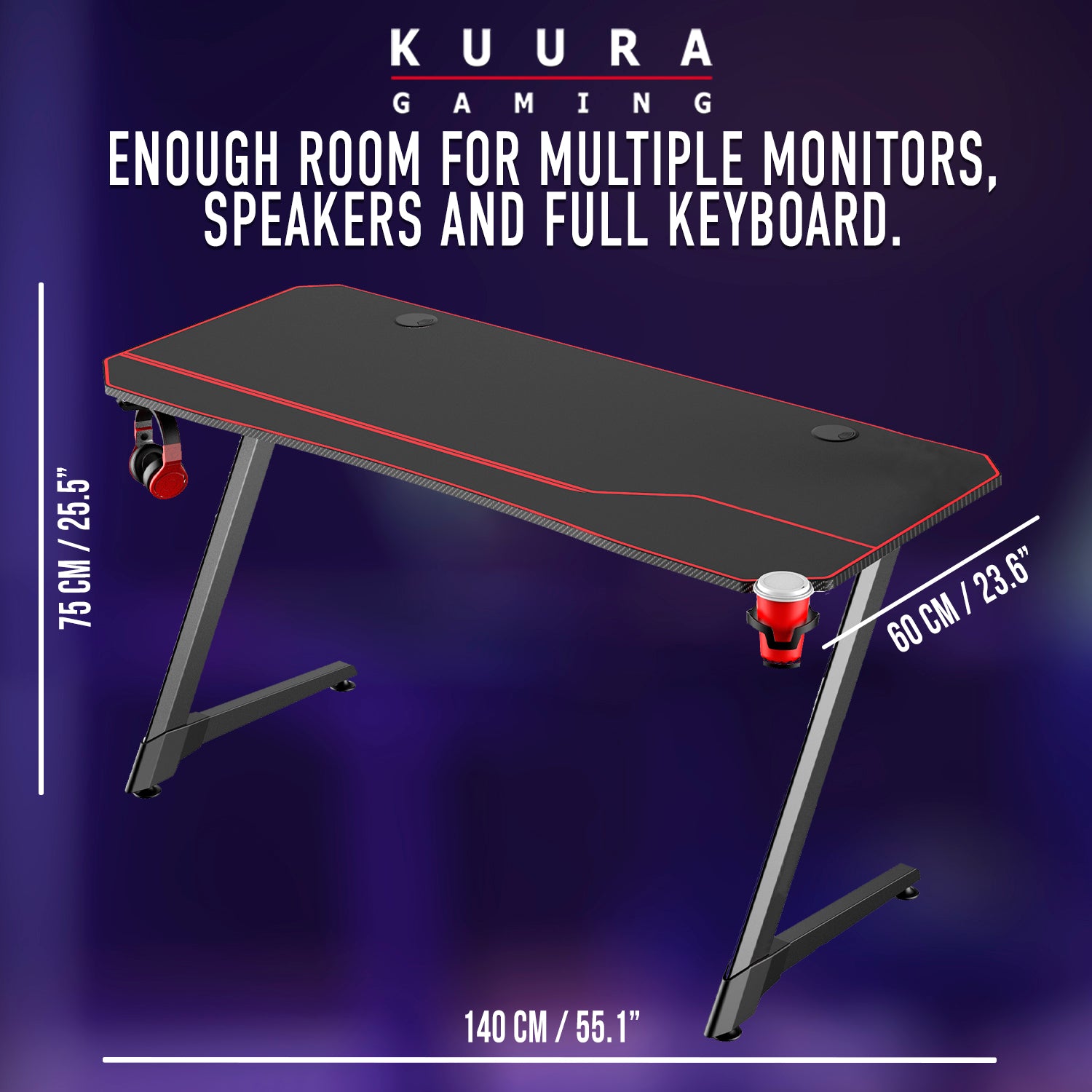 Kuura Gaming Gaming Desk Pro