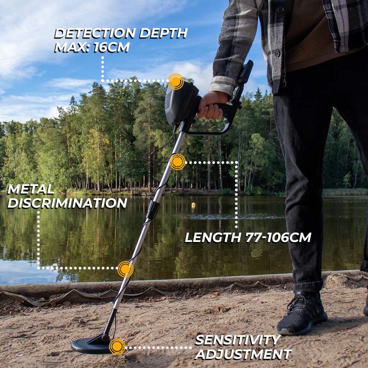 Klondike Metal Detector Premium