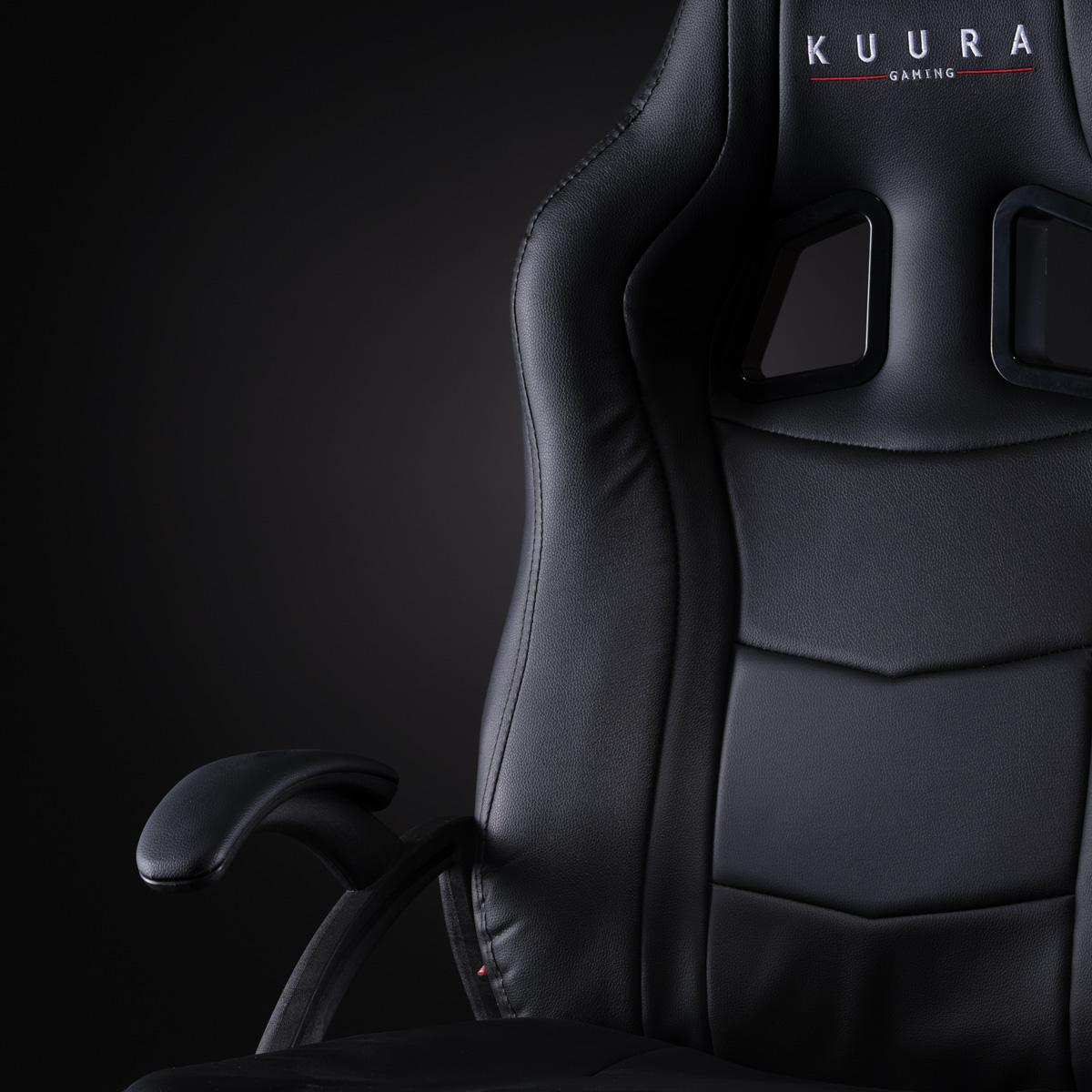 Kuura Gaming gamingstol Gamer, svart