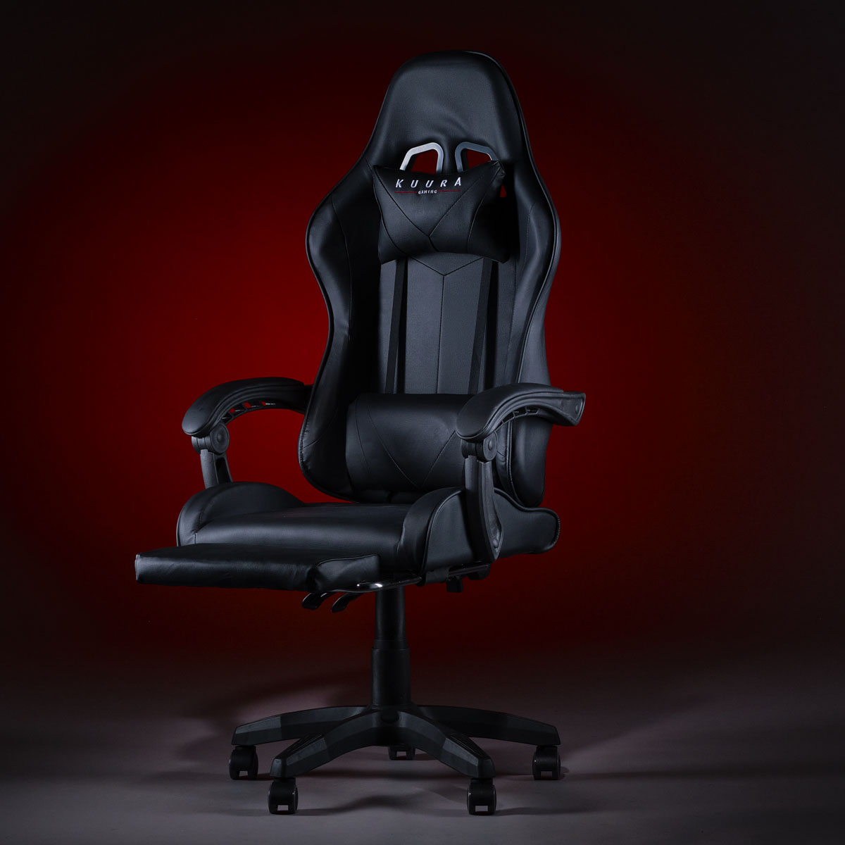Kuura Gaming Gaming-Stuhl Pro, Schwarz