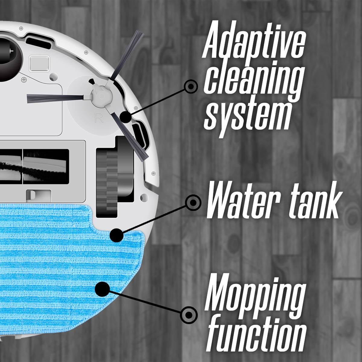 Lykke Robot Vacuum Deluxe 5000