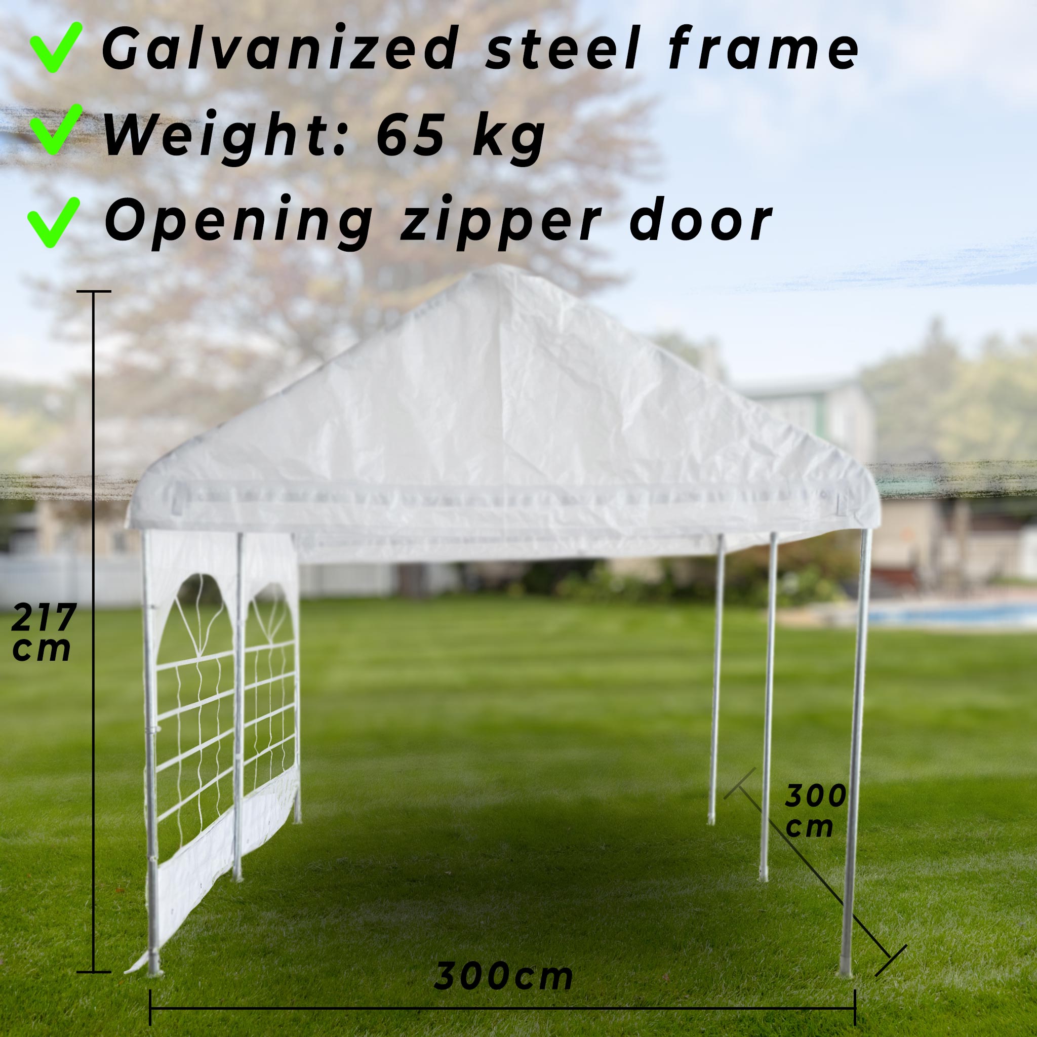 Lykke Marquee 3x6m Premium