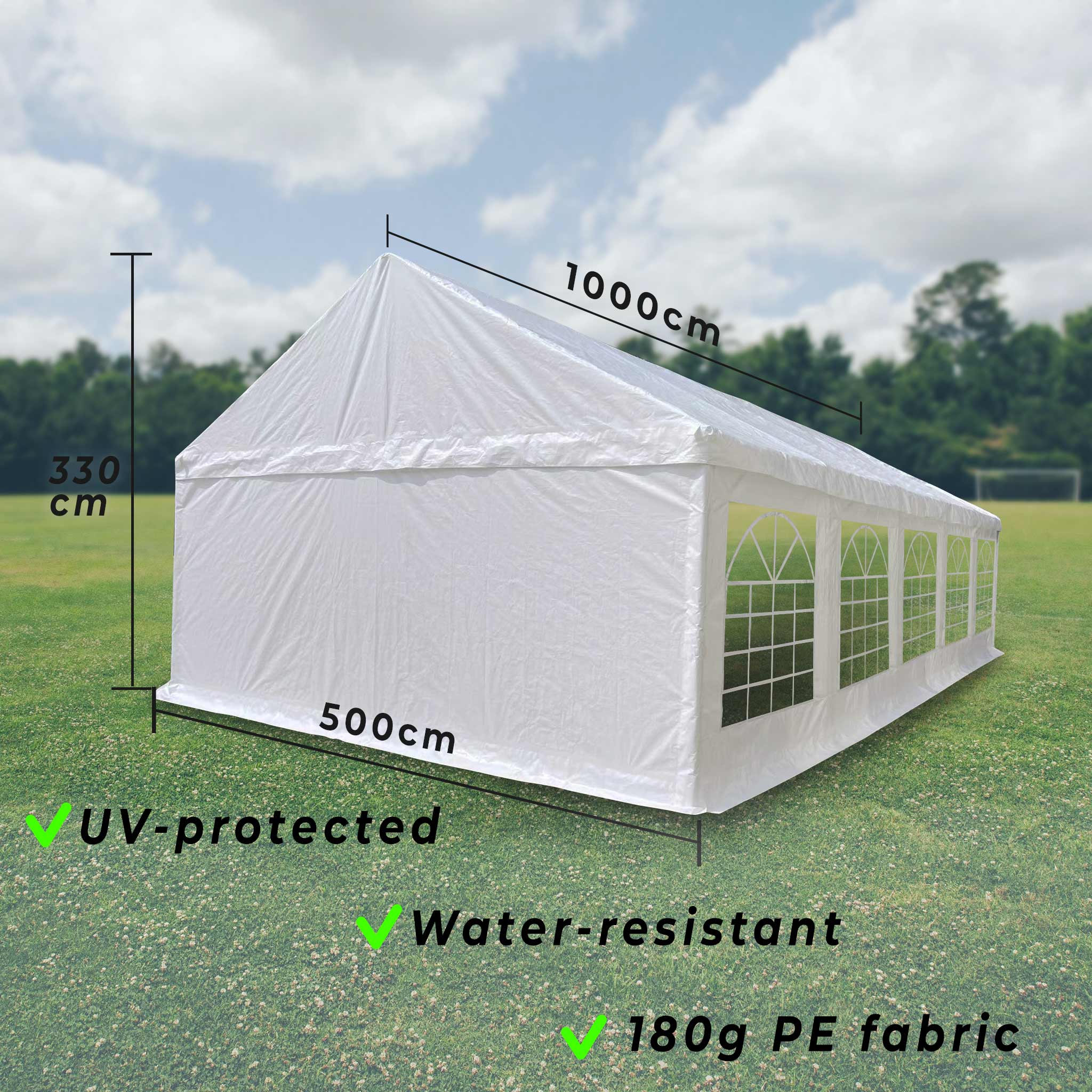 Lykke Marquee 5x10m Premium