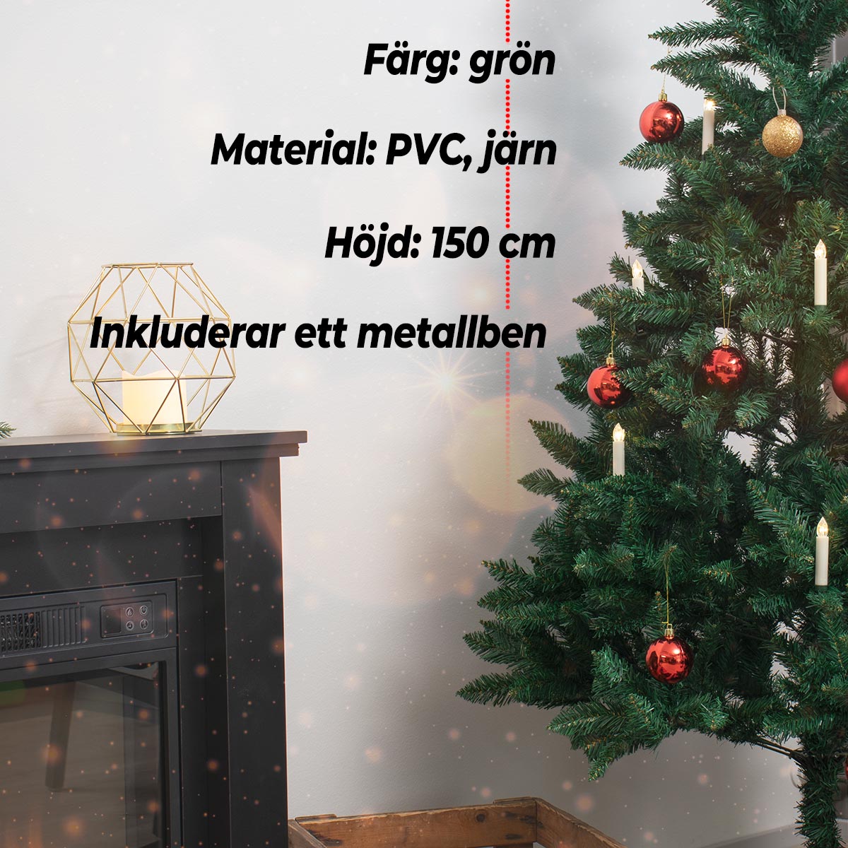 Lykke Julgran Premium 150cm