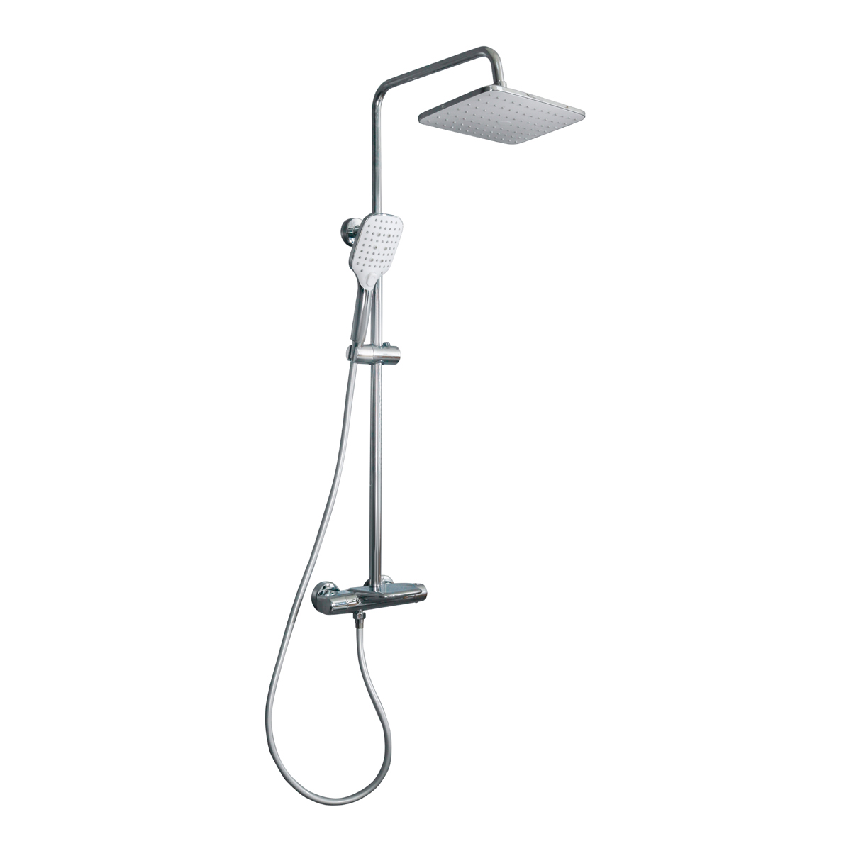 Lykke Rain Shower Deluxe, chrome