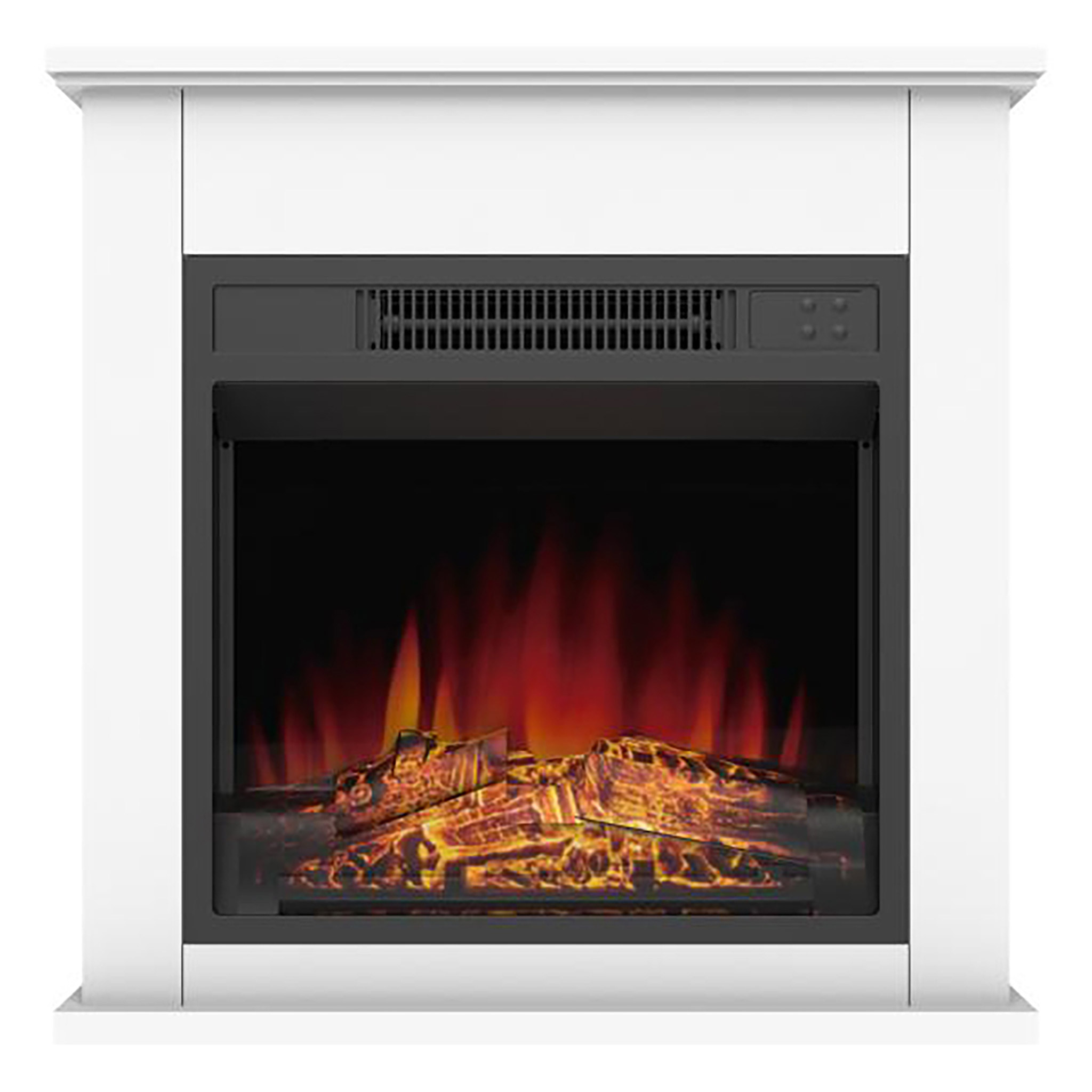 Lykke Electric Fireplace S, 2000W, White