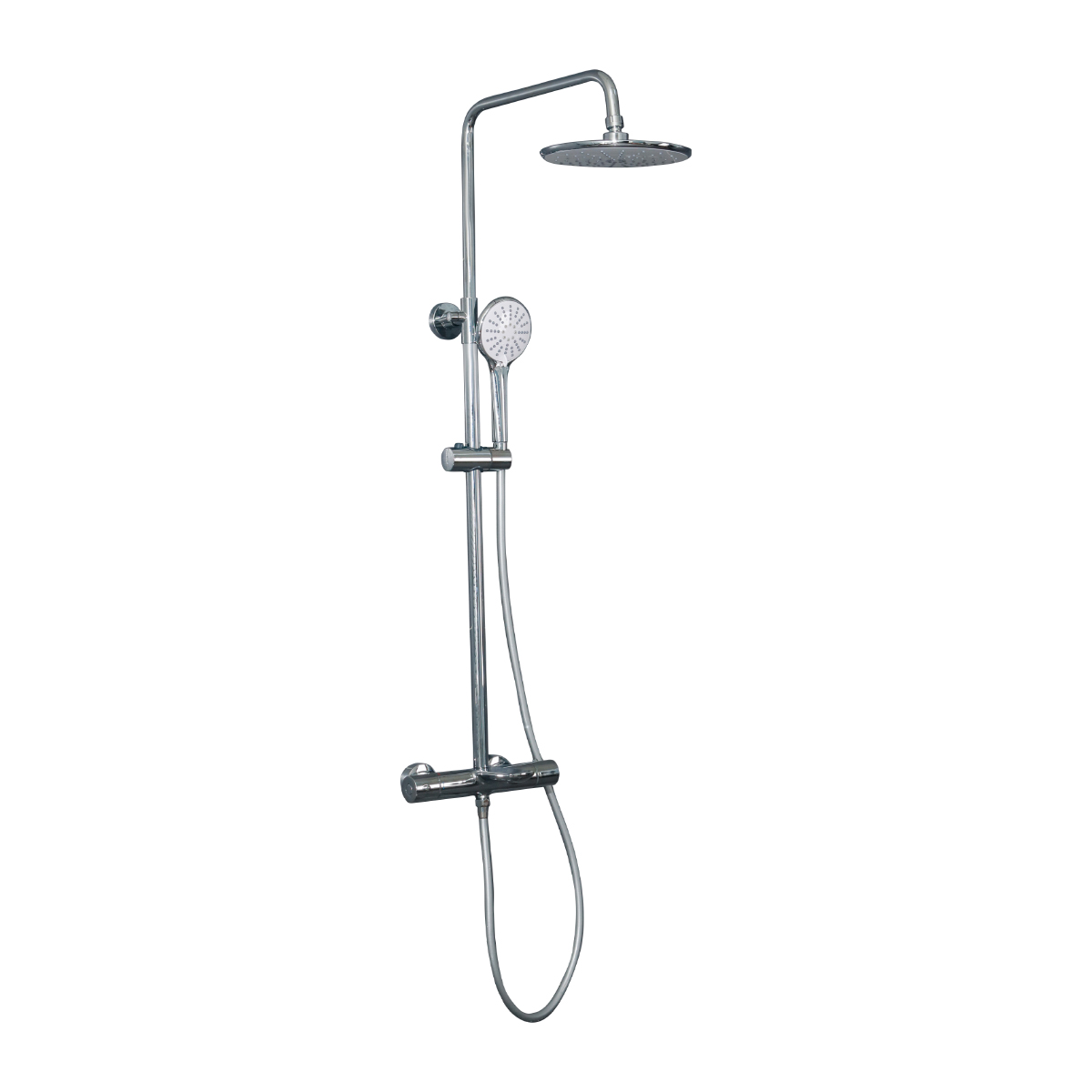 Lykke Duschsystem Premium, schwarz