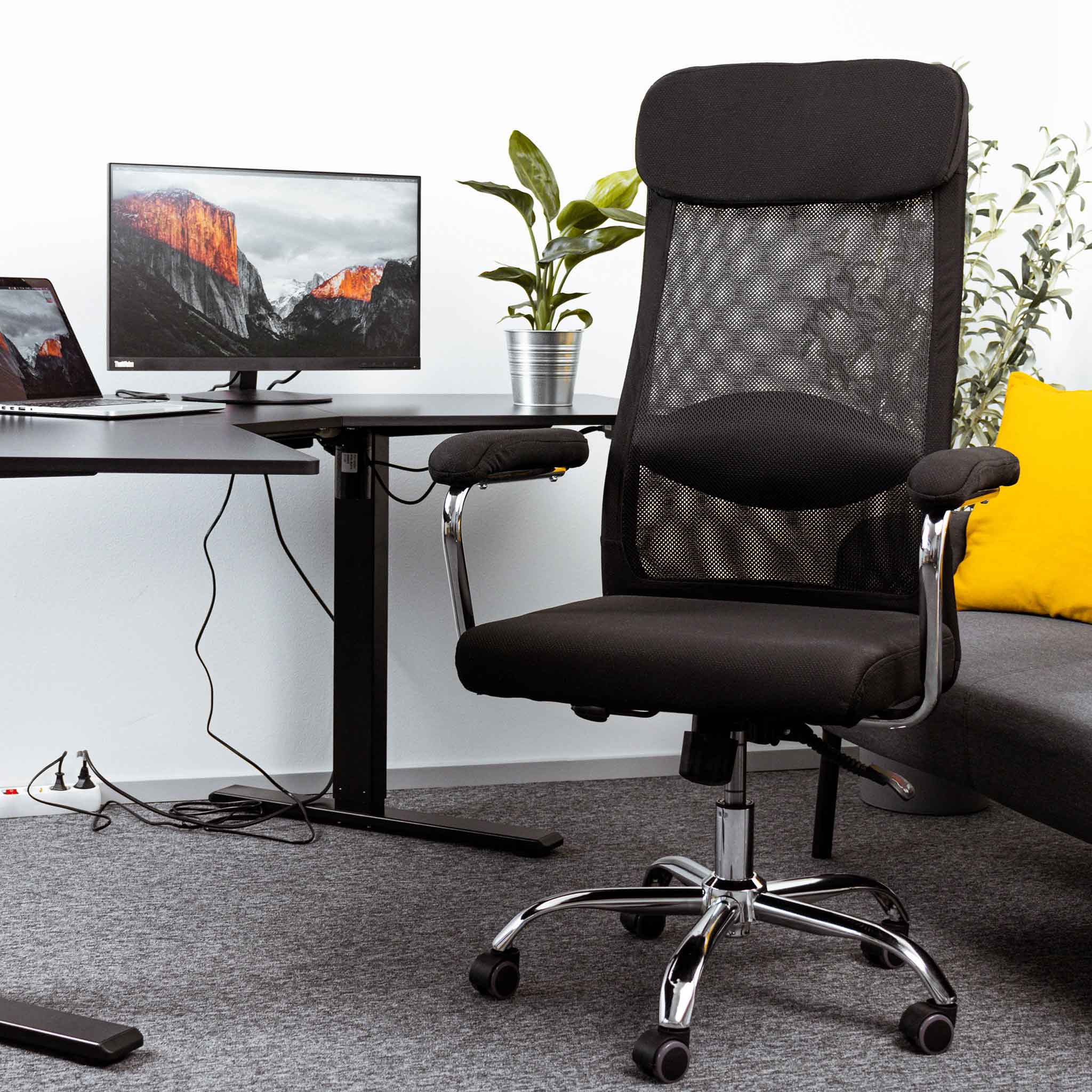 Lykke Bürostuhl Office, Schwarz