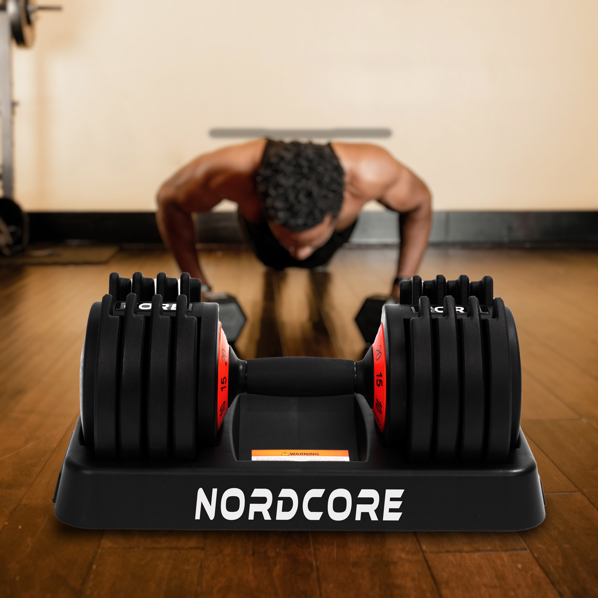 Nordcore 2 x Justerbar hantel Core, 50 kg