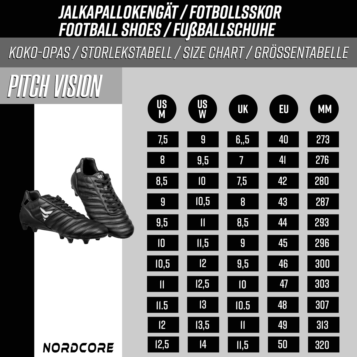 Core Fotbollsskor SR Pitch Vision