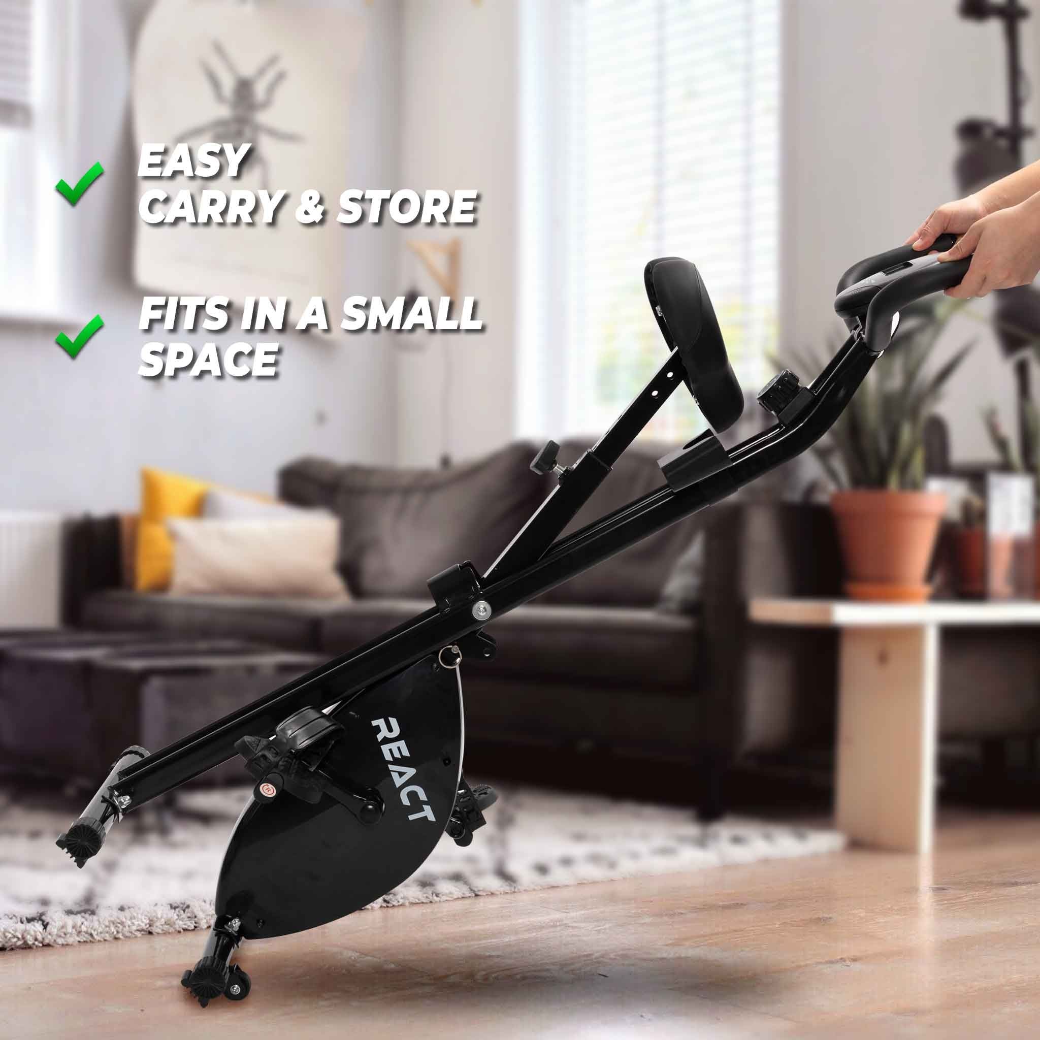React Exercise Bike foldable