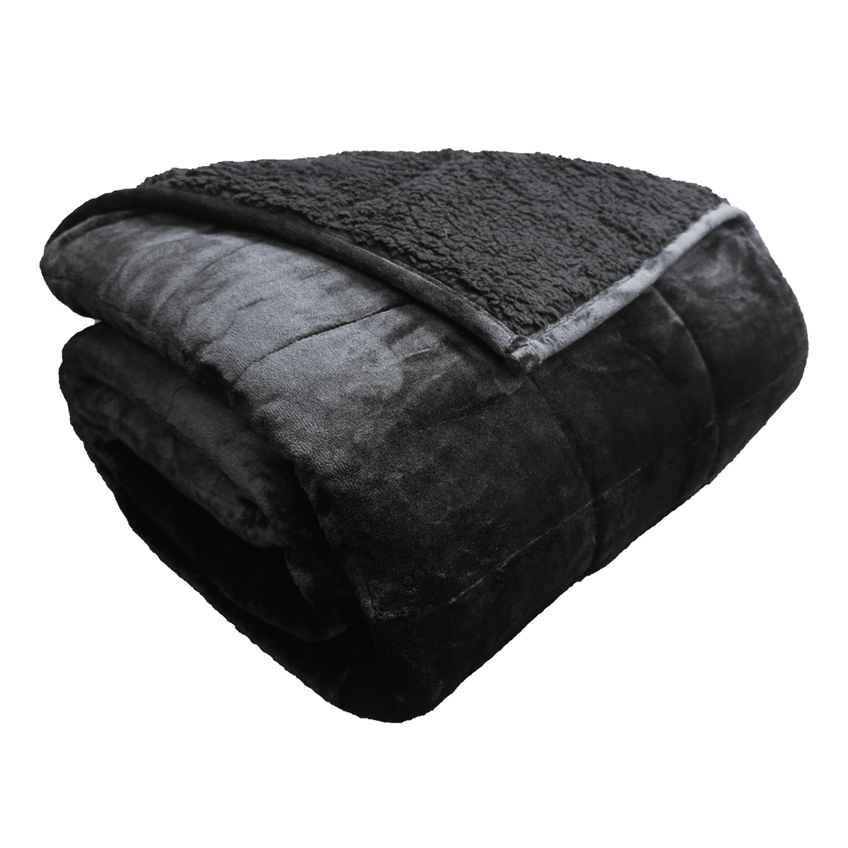 Polar Night Smaguma Sega 135x200cm, sherpa black