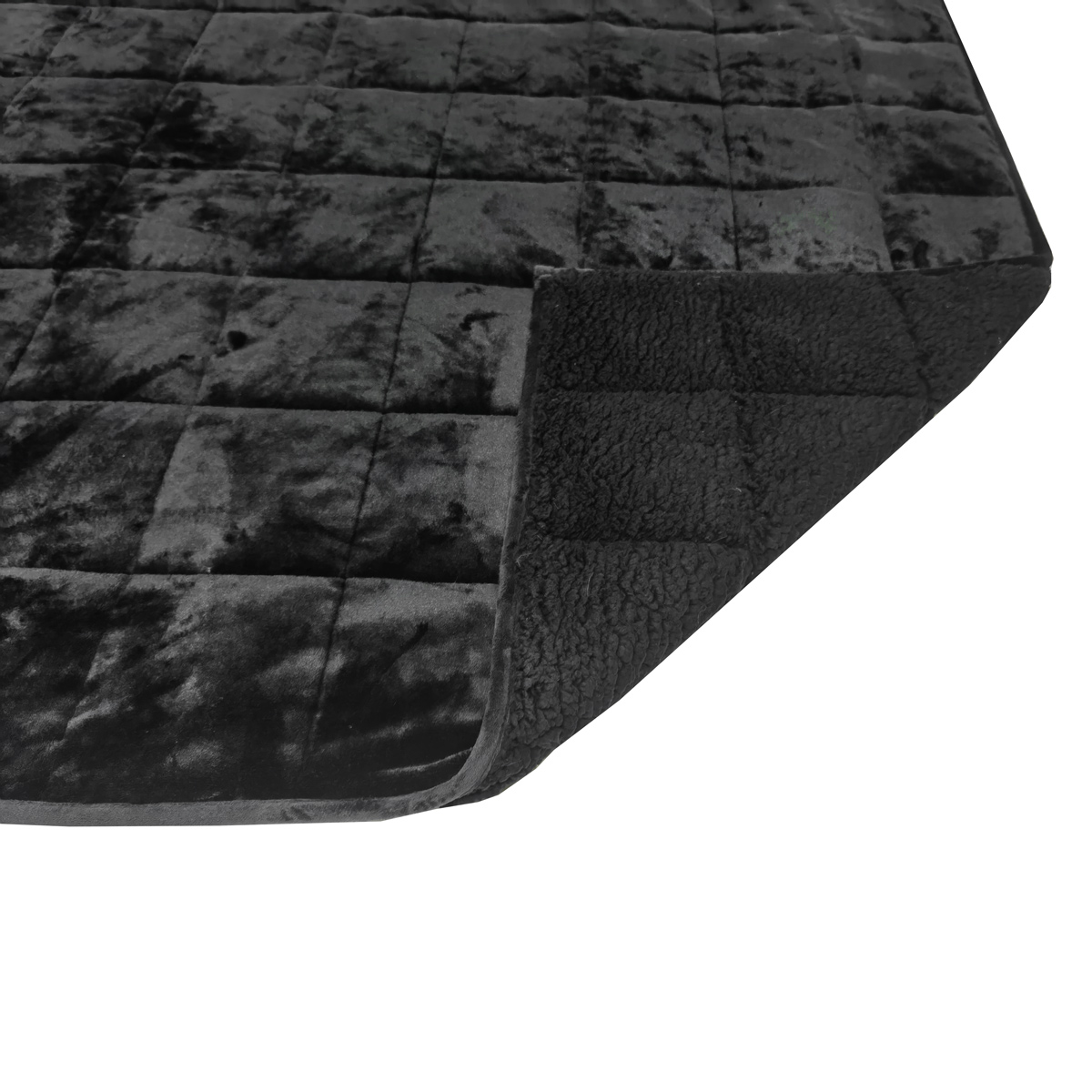 Polar Night Smaguma Sega 135x200cm, sherpa black