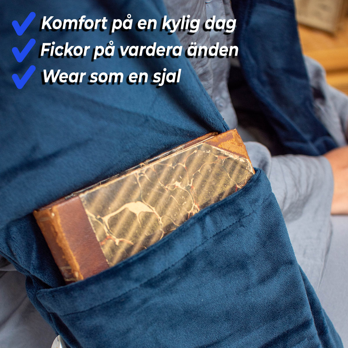 Polar Night Viktad Läsare Wrap