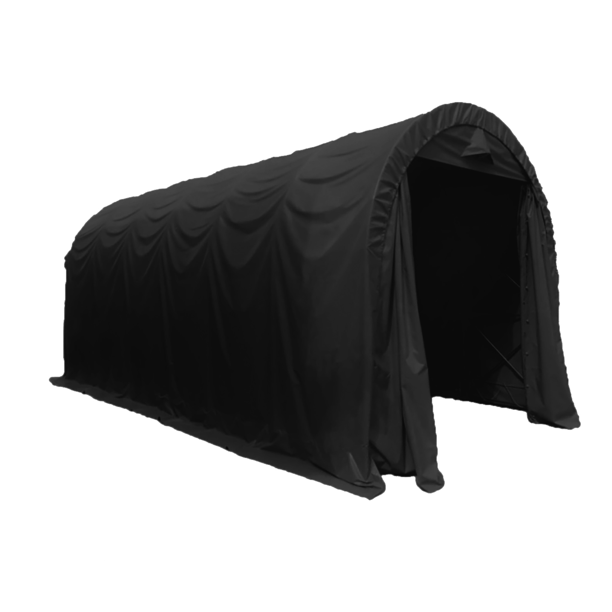Fornorth Tente garage 3,5x7,5m, noir