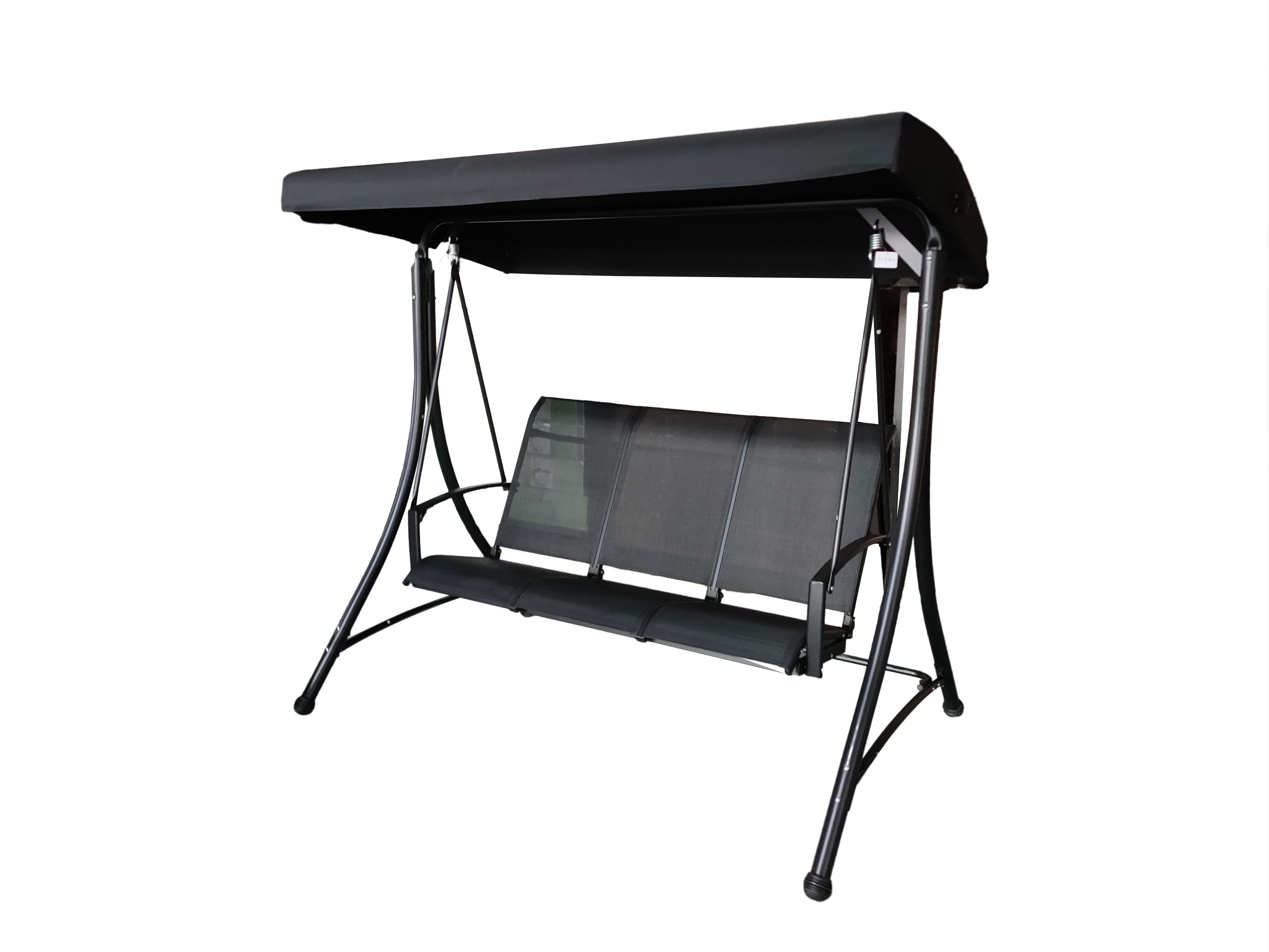 Lykke Premium šūpuļdīvāns Patio, melns