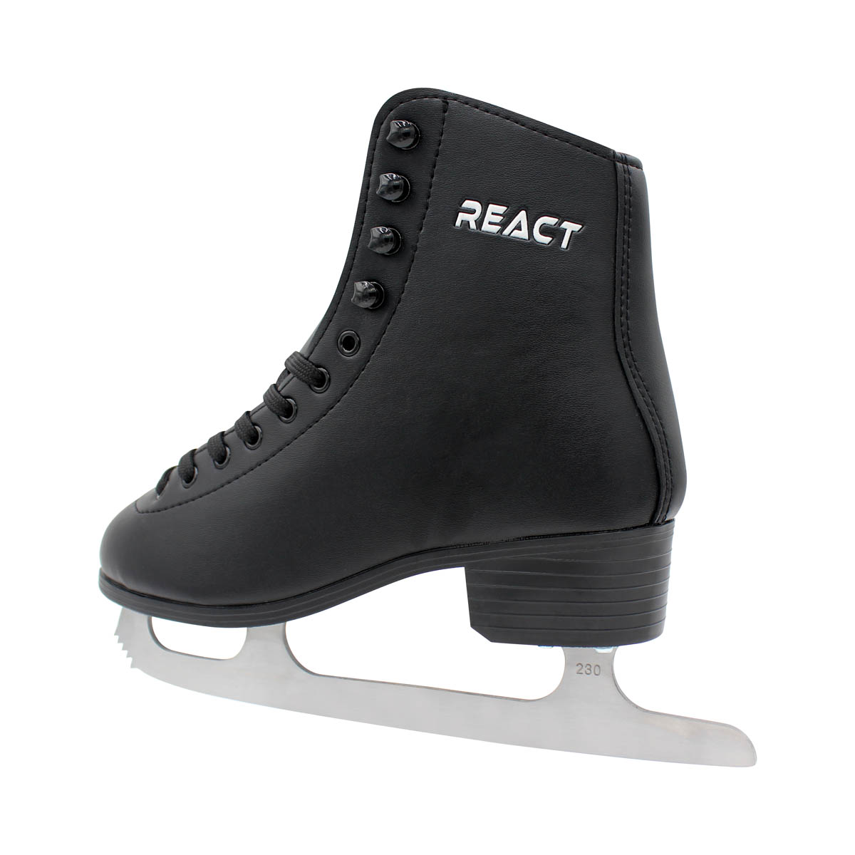 React Eiskunstlauf Schlittschuhe, schwarz