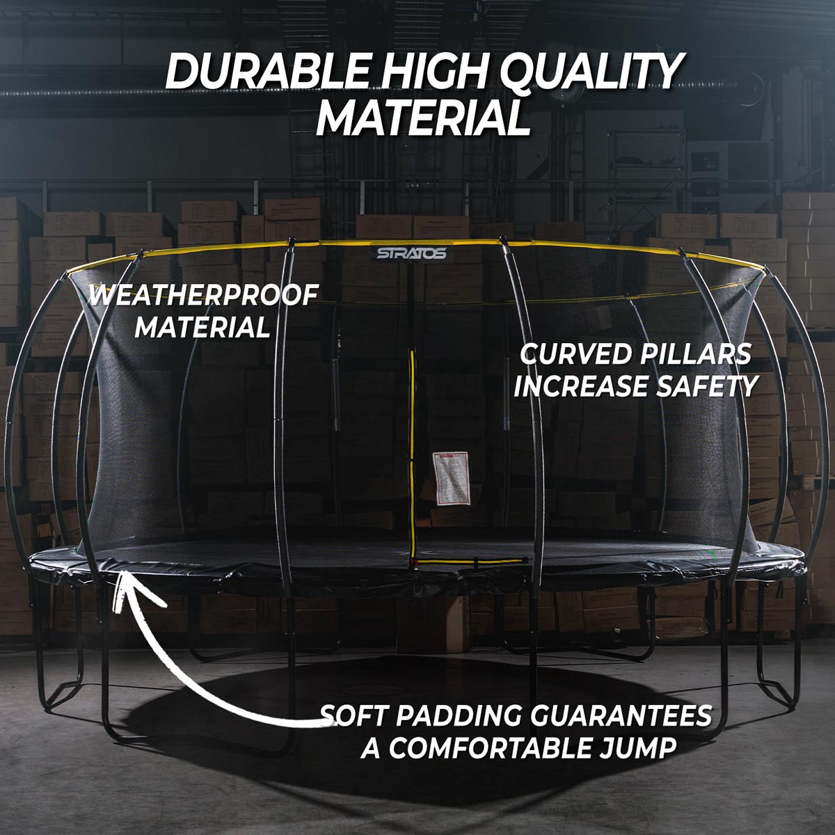 Stratos Trampoline 305cm / 10ft