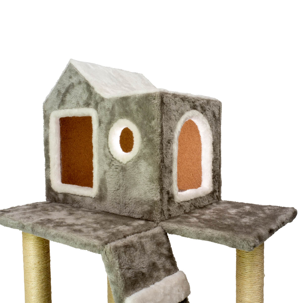 Trekker Cat Tree Cabin 90cm