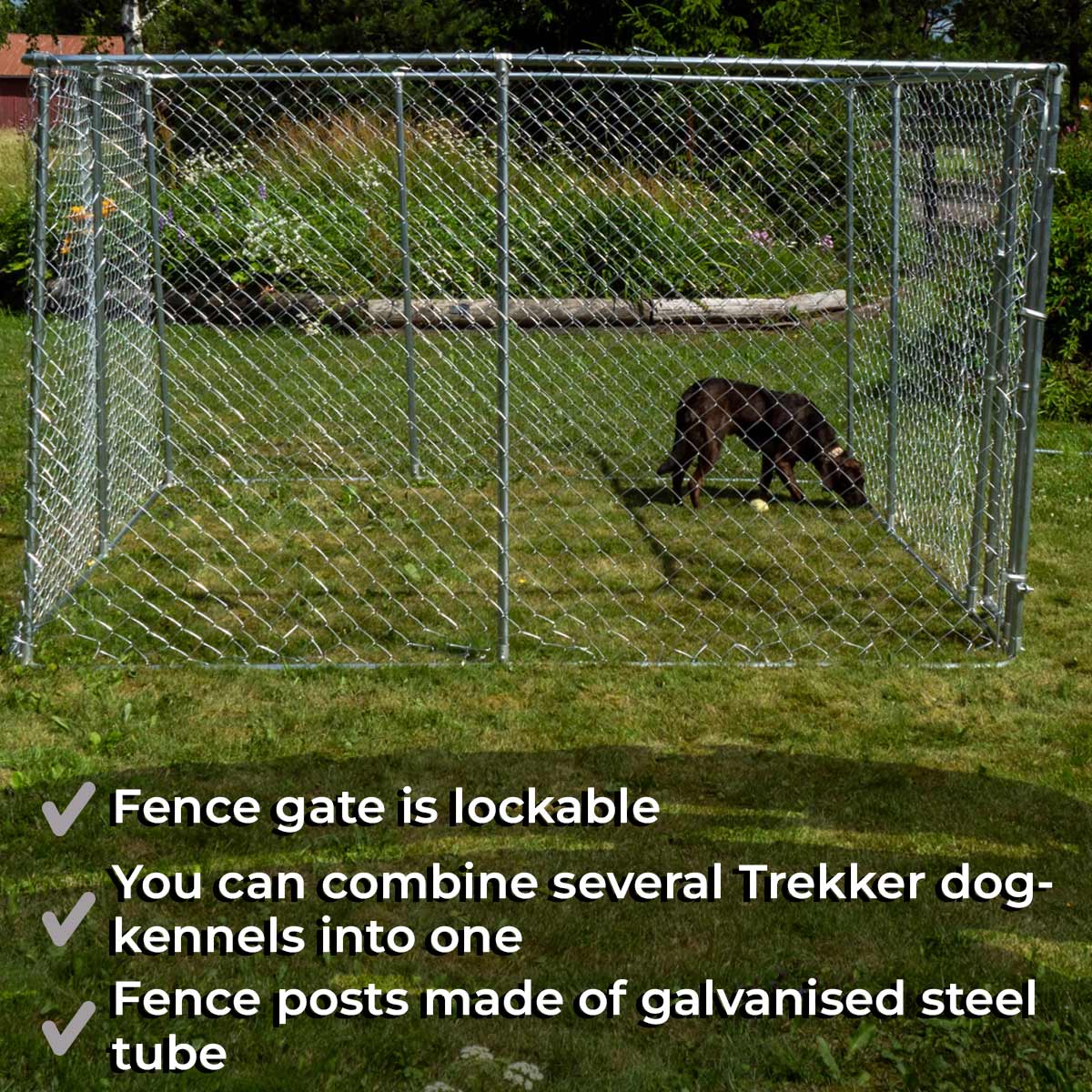 Trekker Dog Kennel 3 x 3m
