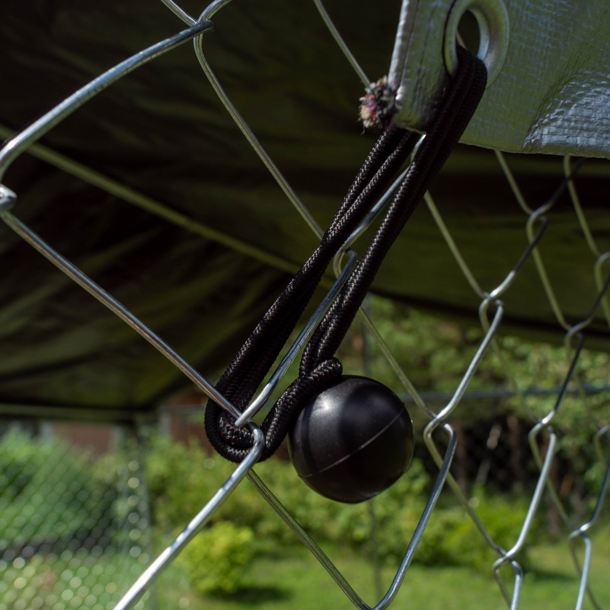 Trekker suņu voljērs ar jumtu, 3 x 3m