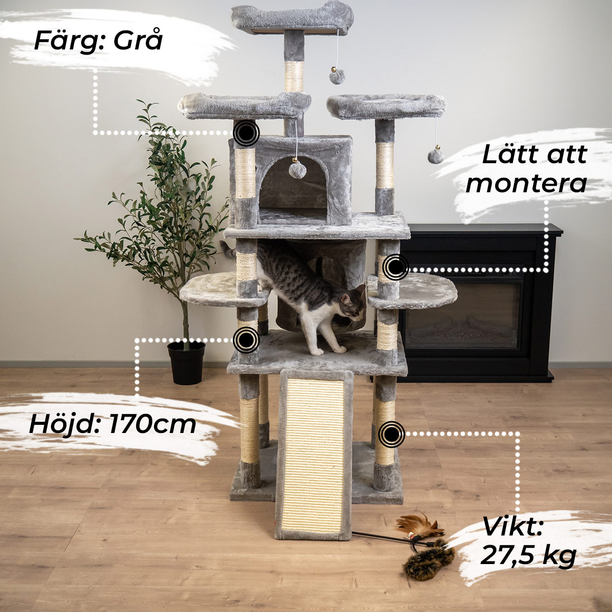 Trekker Klösträd Tower 170cm