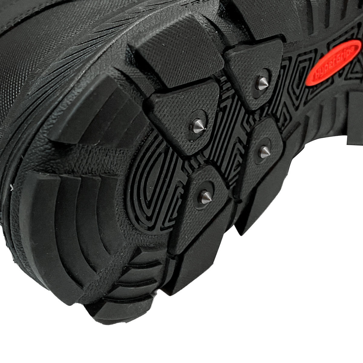 Trekker Chaussures d'hiver avec crampons, crampons rétractables