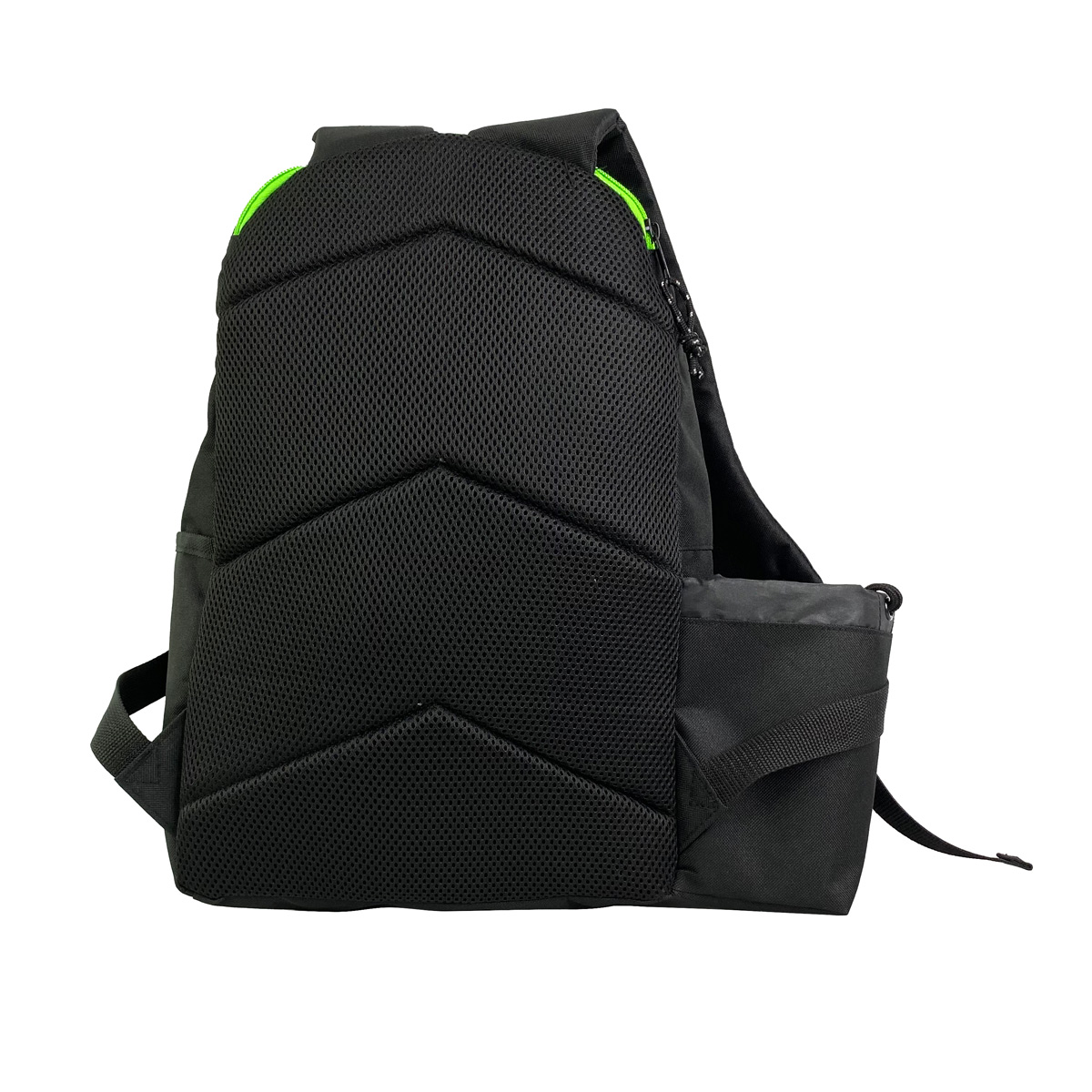 Viking Discs Rucksack Light, Discgolf rucksack, Schwarz/Limette