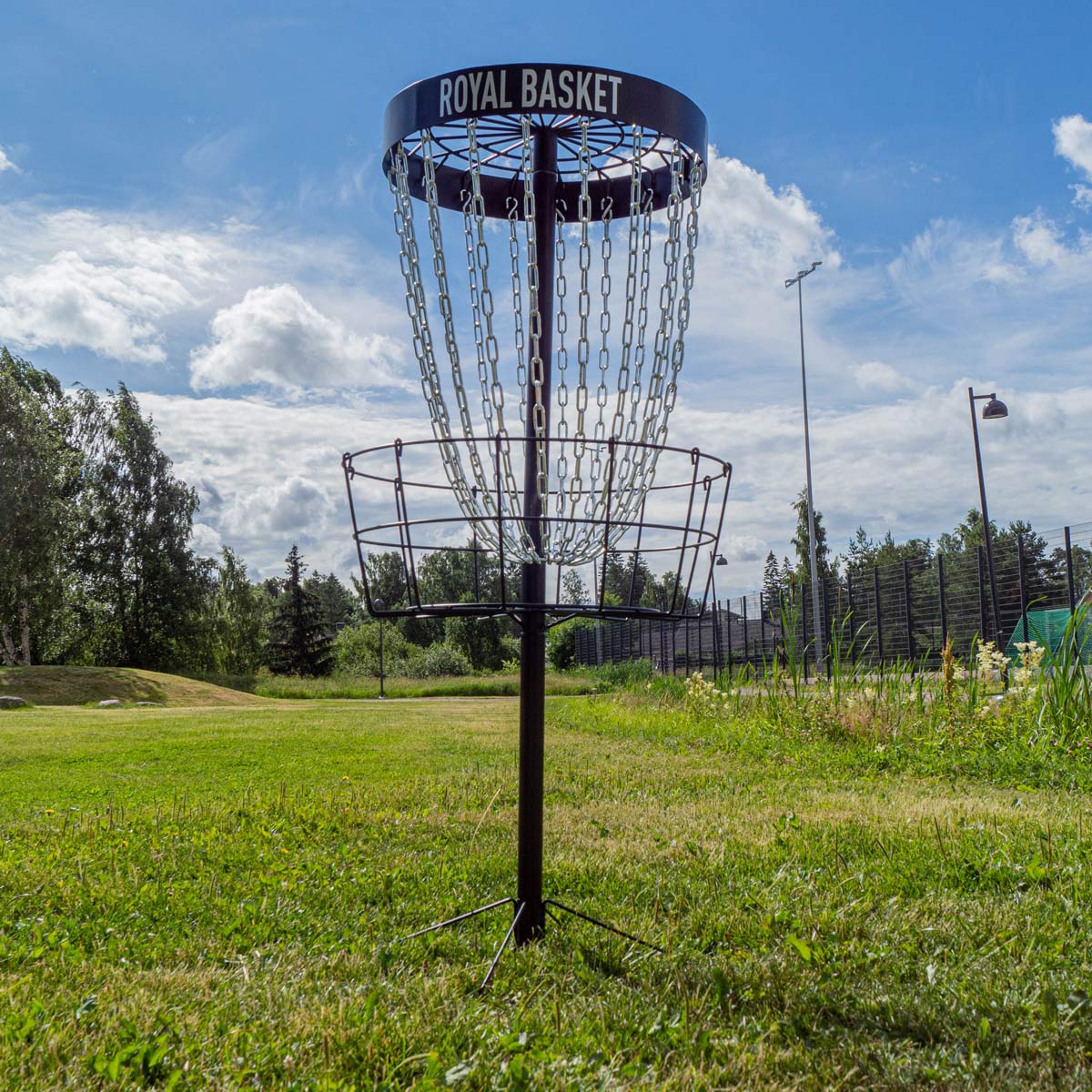 Viking Discs Royal Basket Disc Golf Grozs, Black Edition