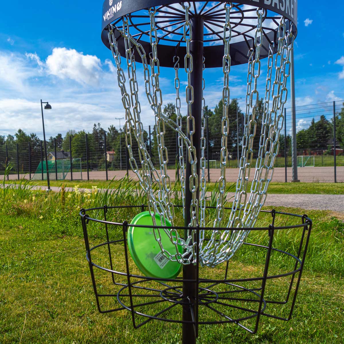 Viking Discs Royal Basket Disc Golf Grozs, Black Edition