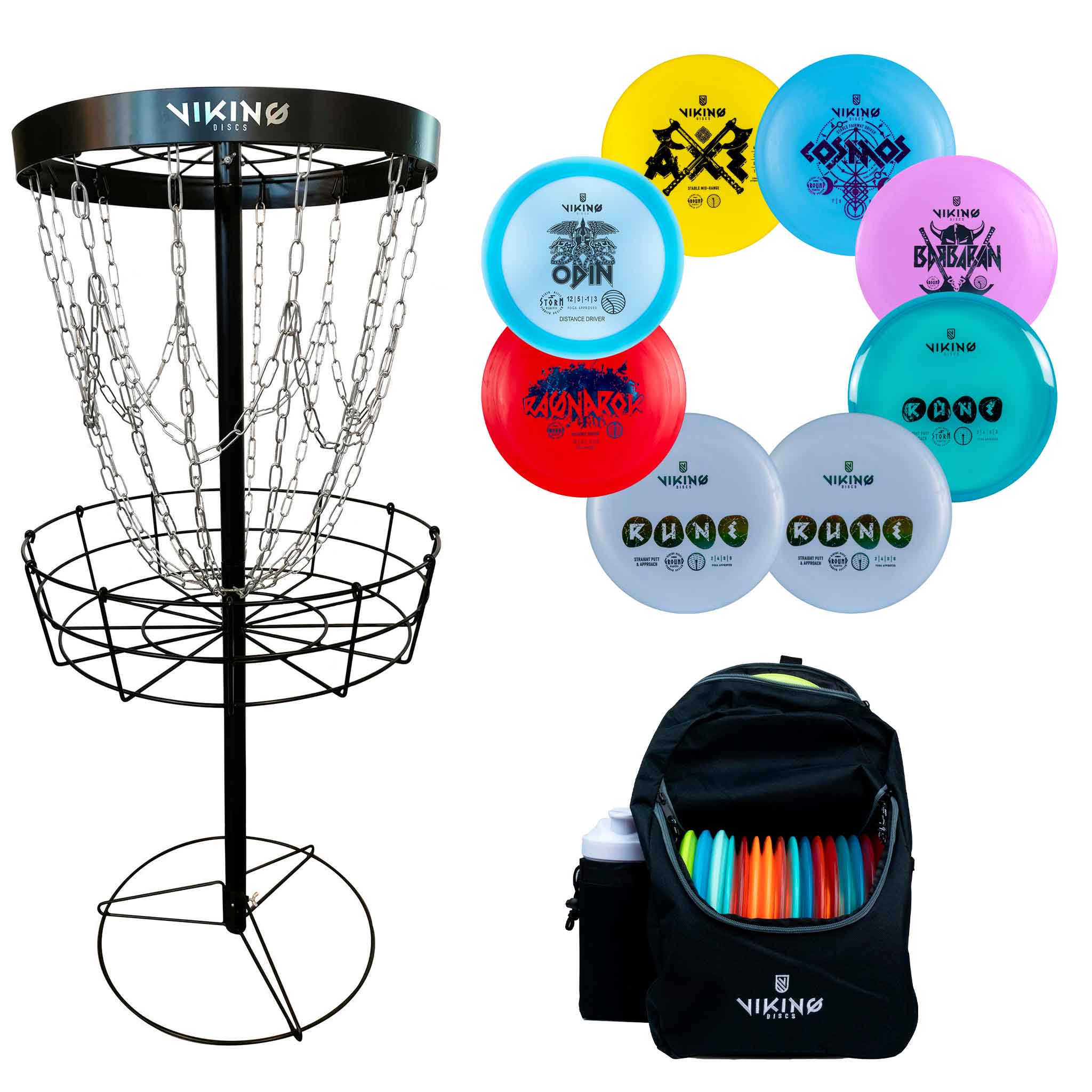 Viking Discs Challenger Disc Golf Komplekts