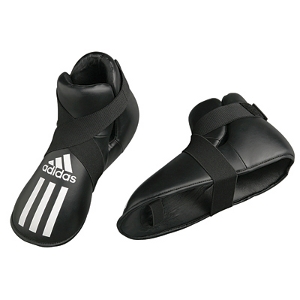 Adidas Super kikboksa pēdas aizsargs, melns