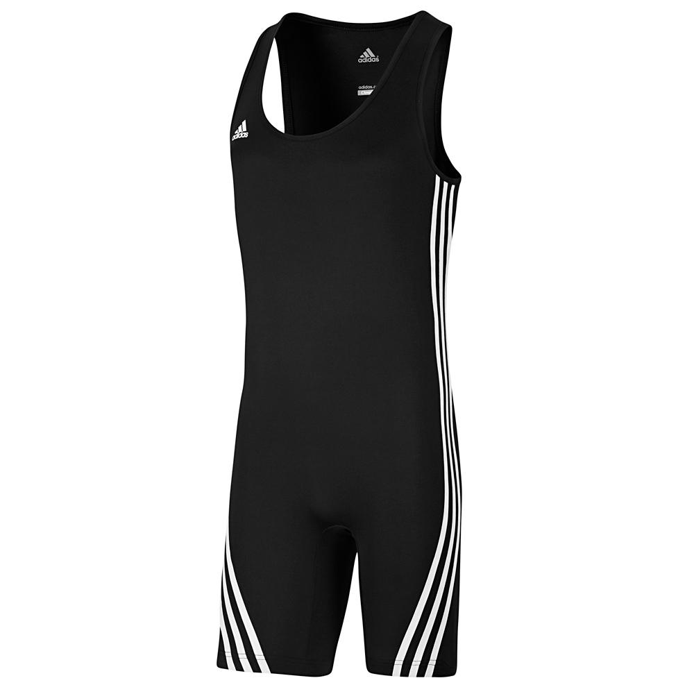 Adidas Base Lifter Gewichtheber-Trikot, Schwarz