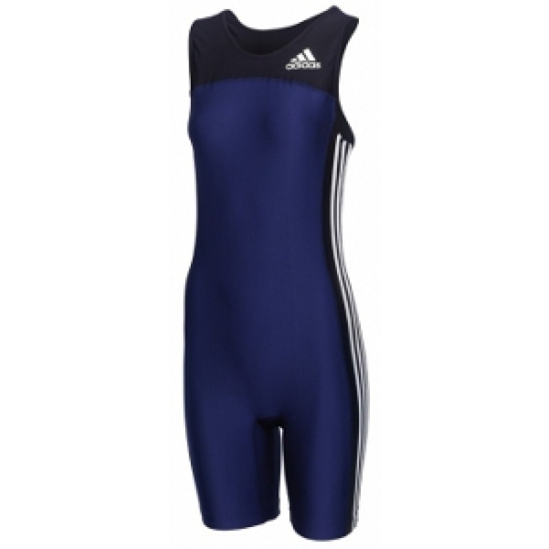 Adidas AT singlet zapaśniczy damski, niebieski