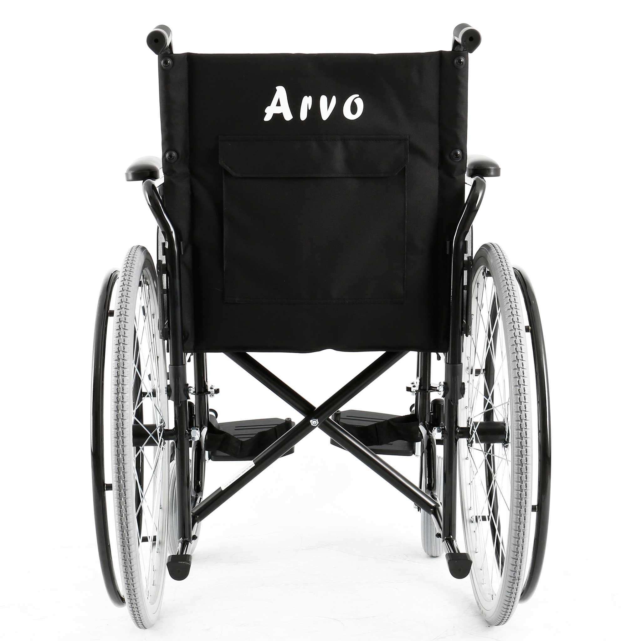 Arvo Rullstol Basic, svart