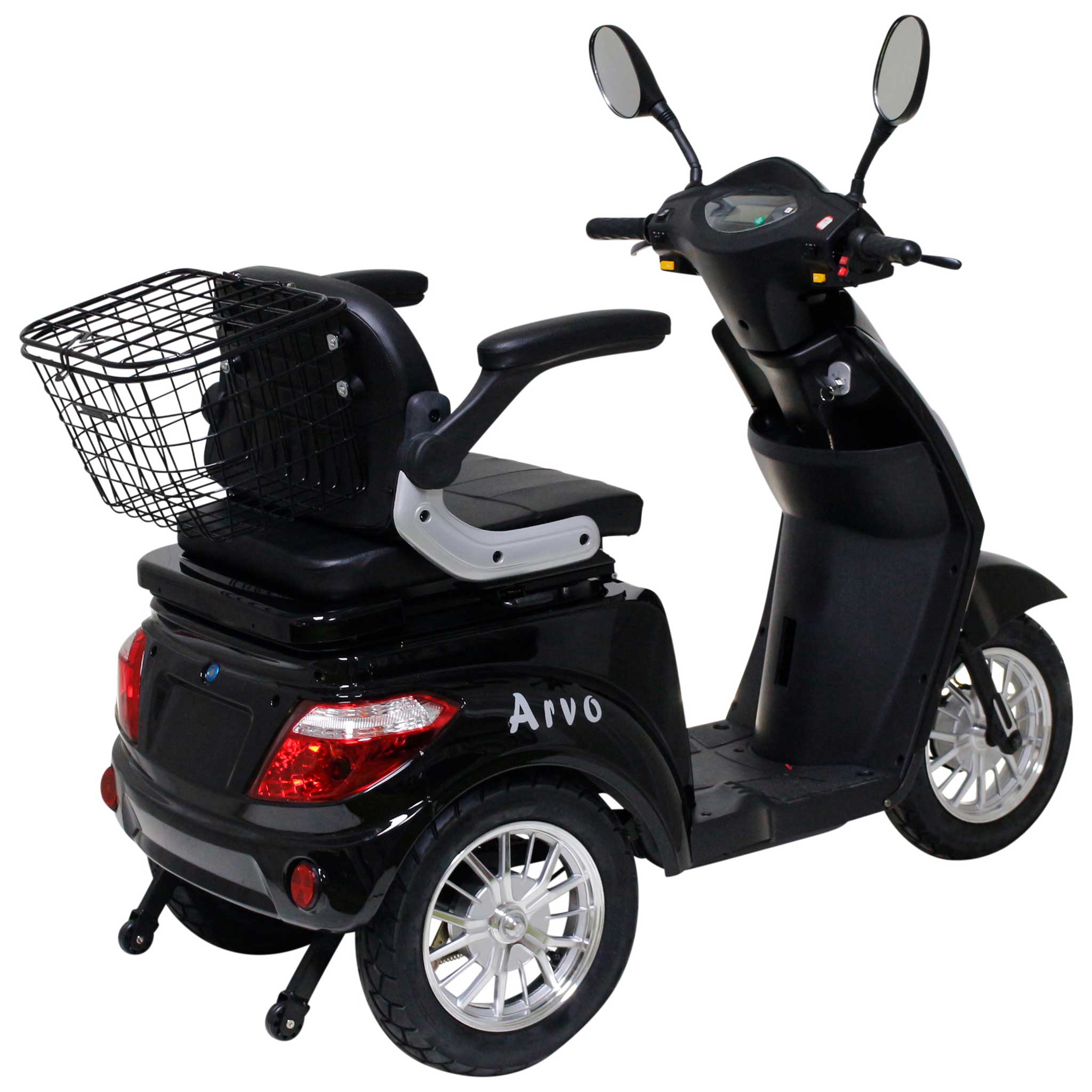 Arvo Mobilitātes Skūteris P300 Melns