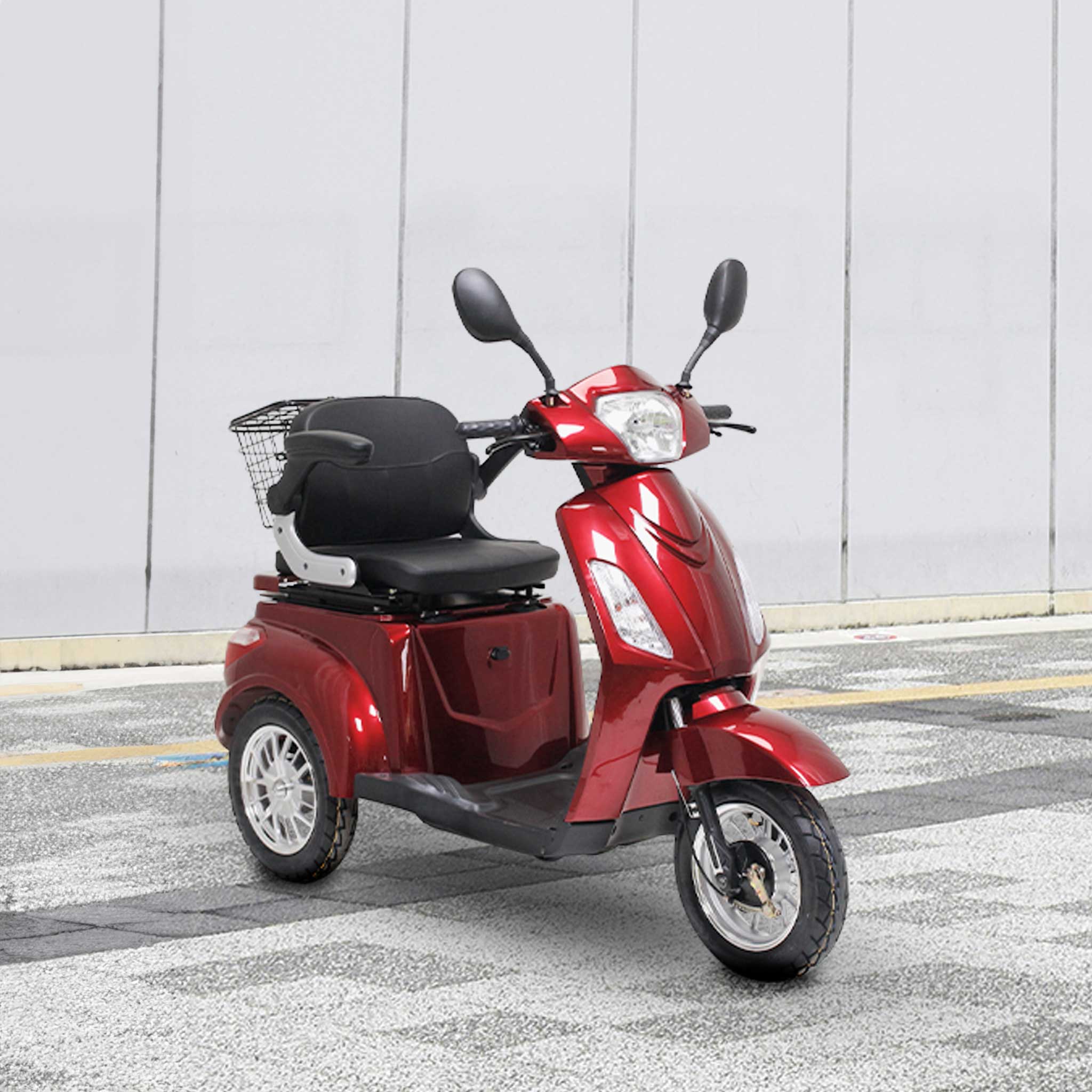 Arvo Promenadscooter P300 Röd