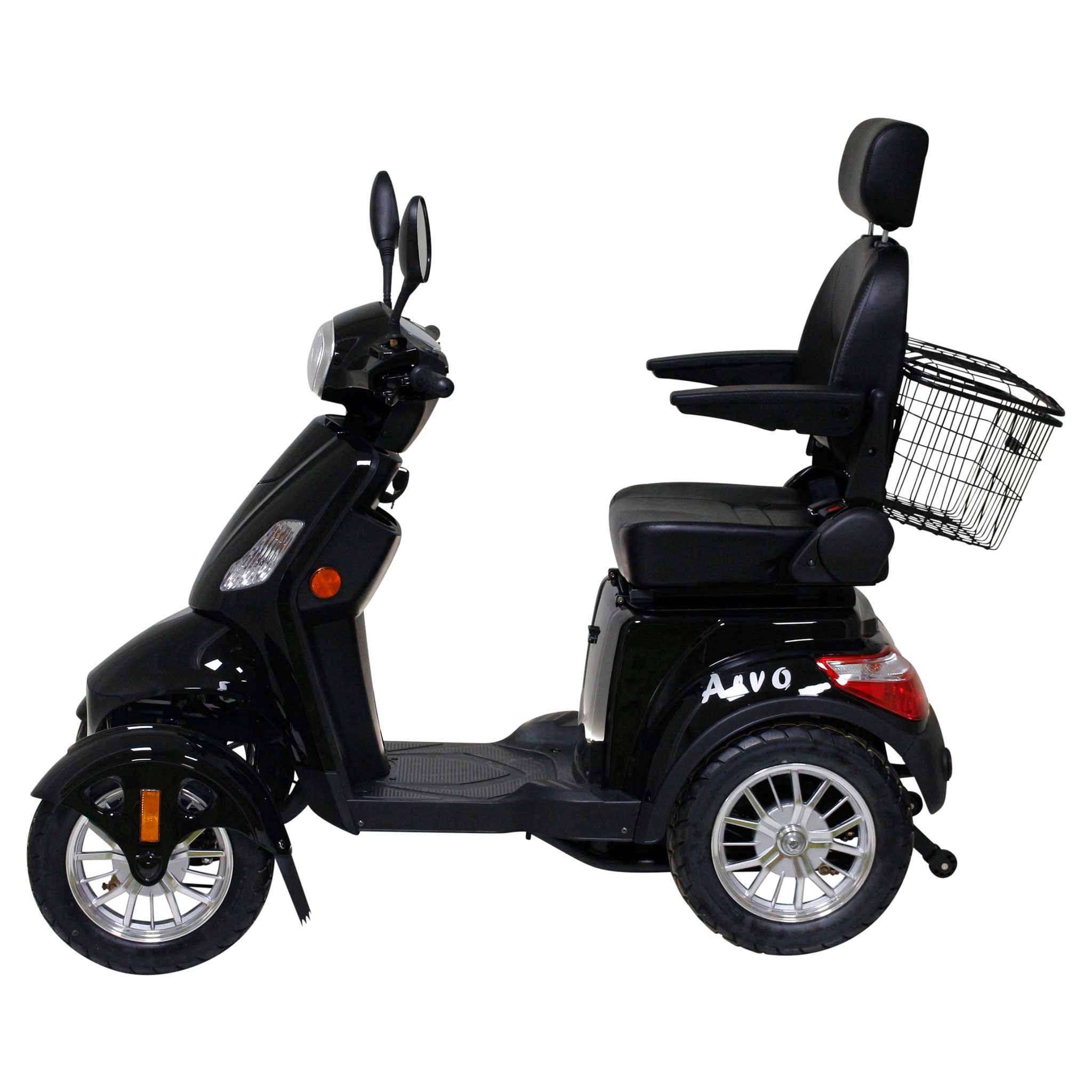Arvo Mobilitātes Skūteris P400 Melns