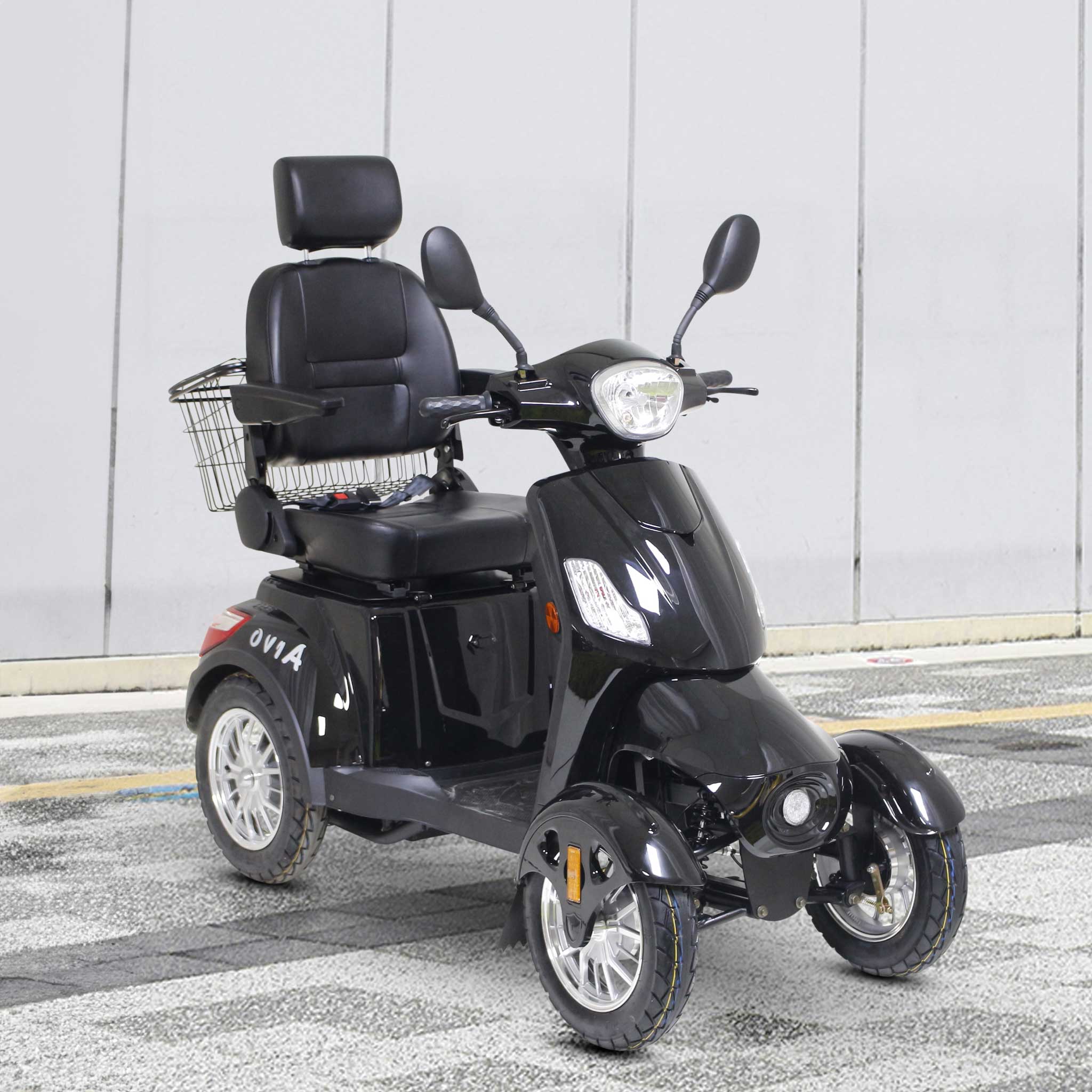 Arvo Mobilitātes Skūteris P400 Melns