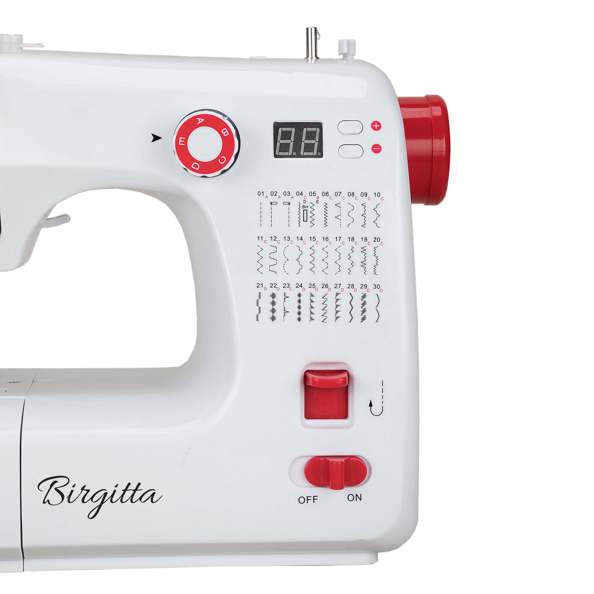 Birgitta Deluxe Digital ompelukone
