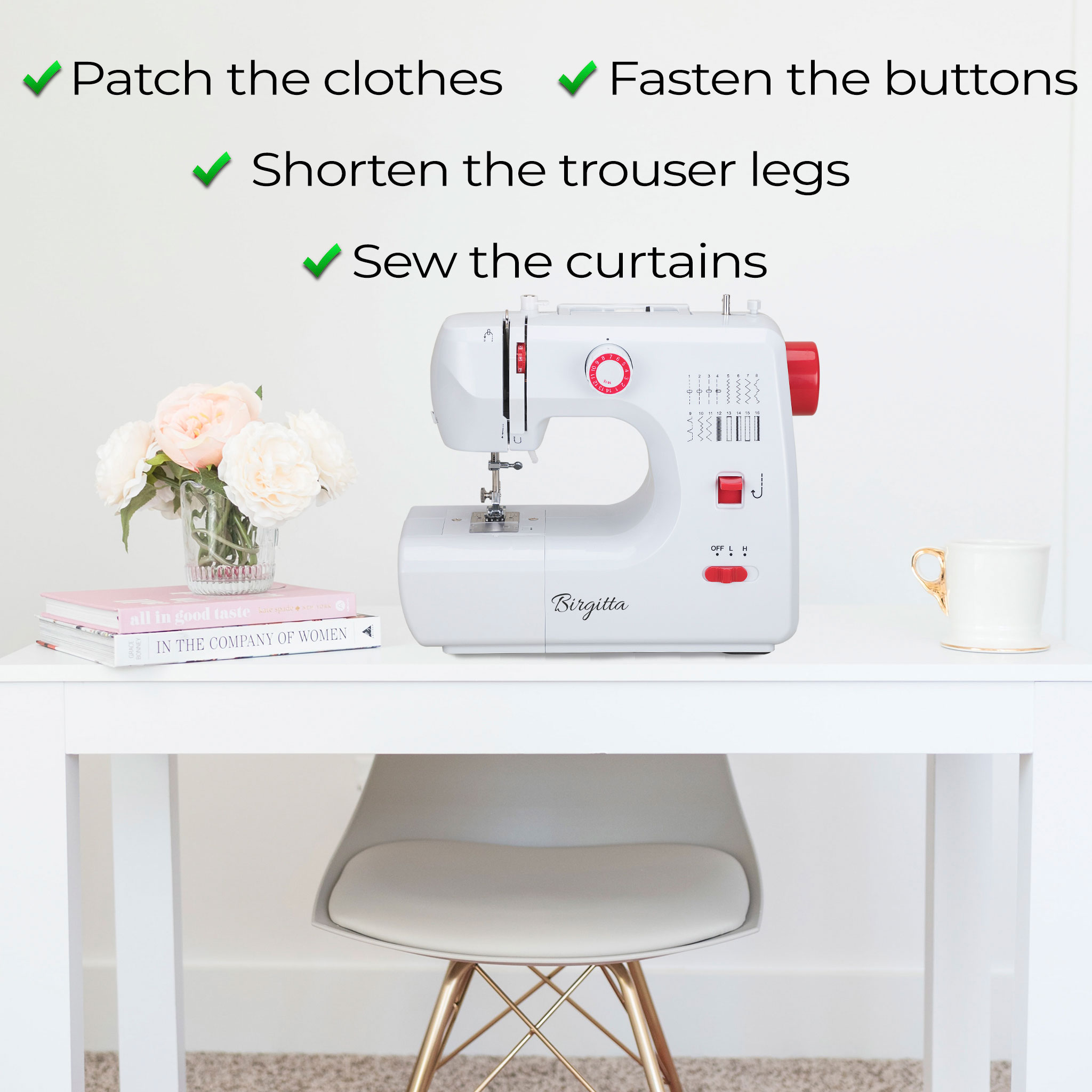 Birgitta Sewing Machine, Premium v2