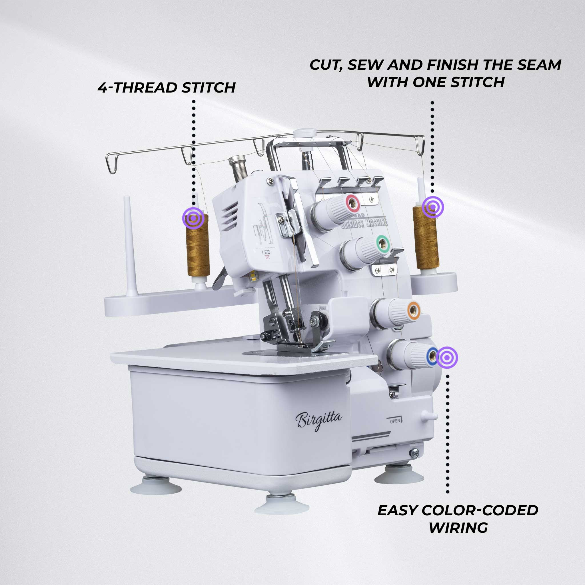 Birgitta Overlocker Machine Standard