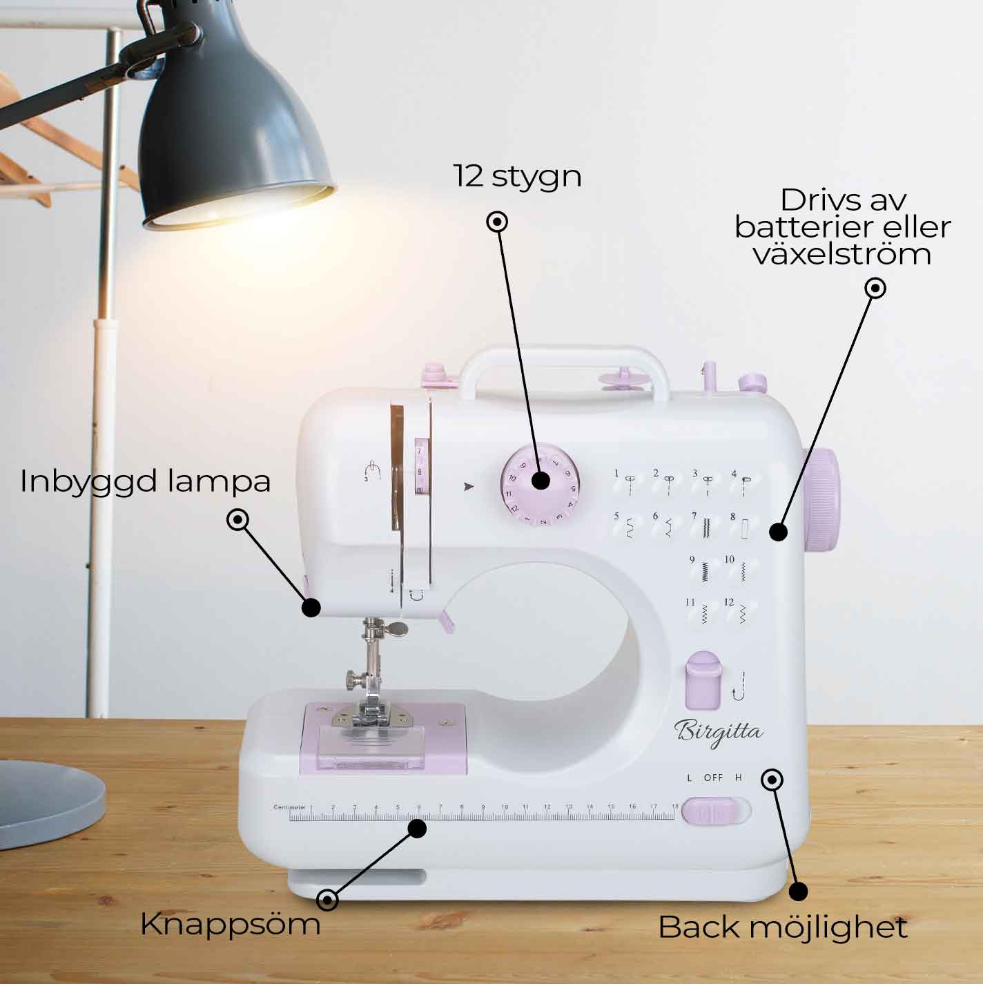 Birgitta Standard symaskinset