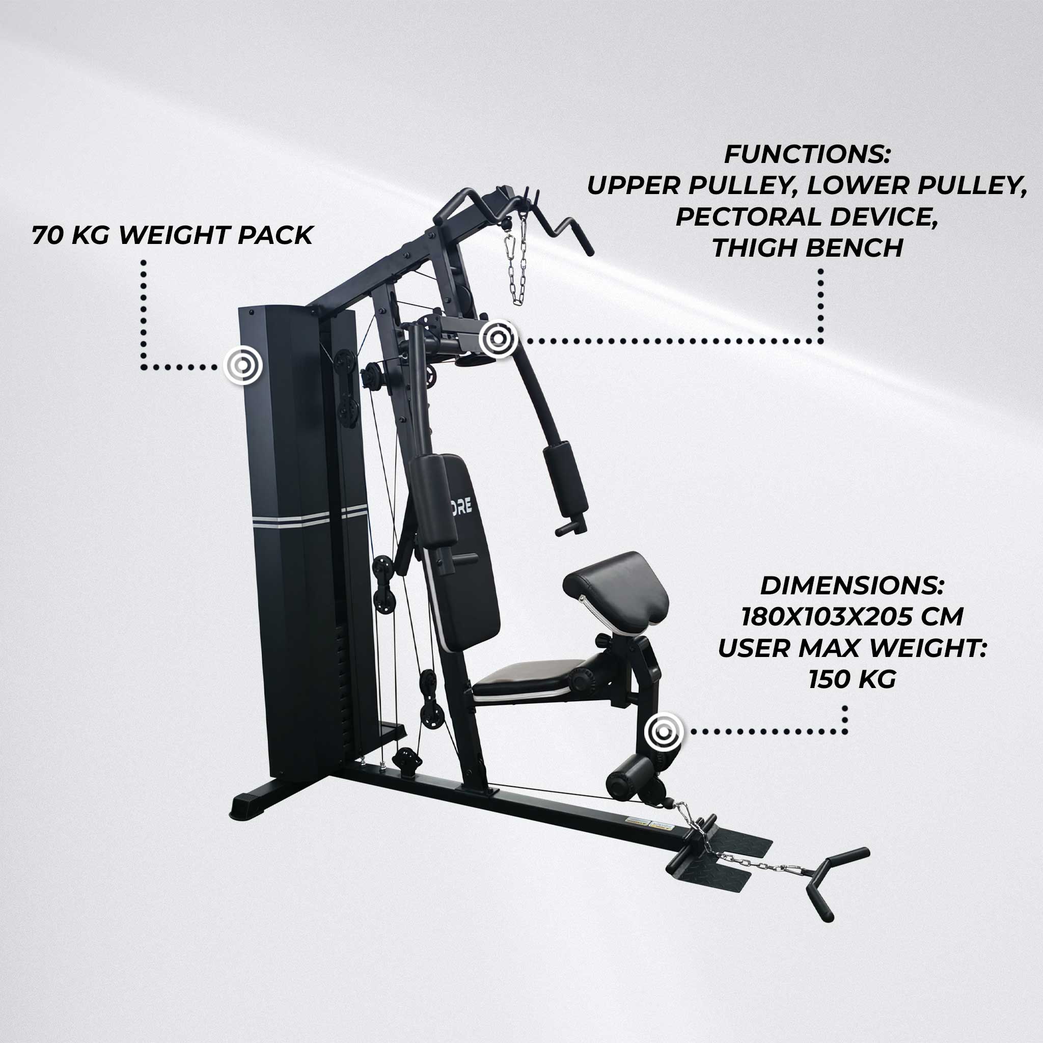 Core Home Gym 70 kg