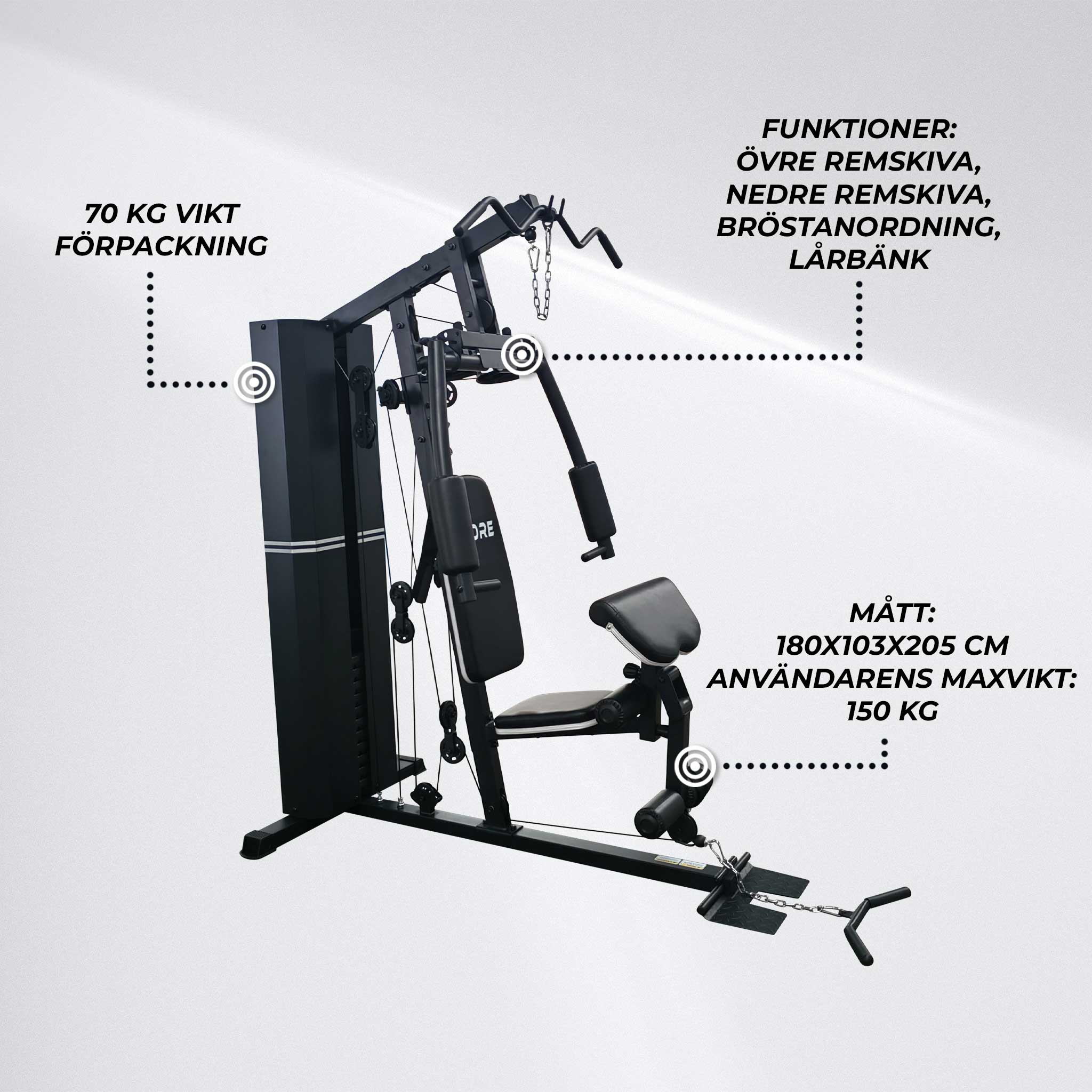 Nordcore Hemma gym Core 70 kg