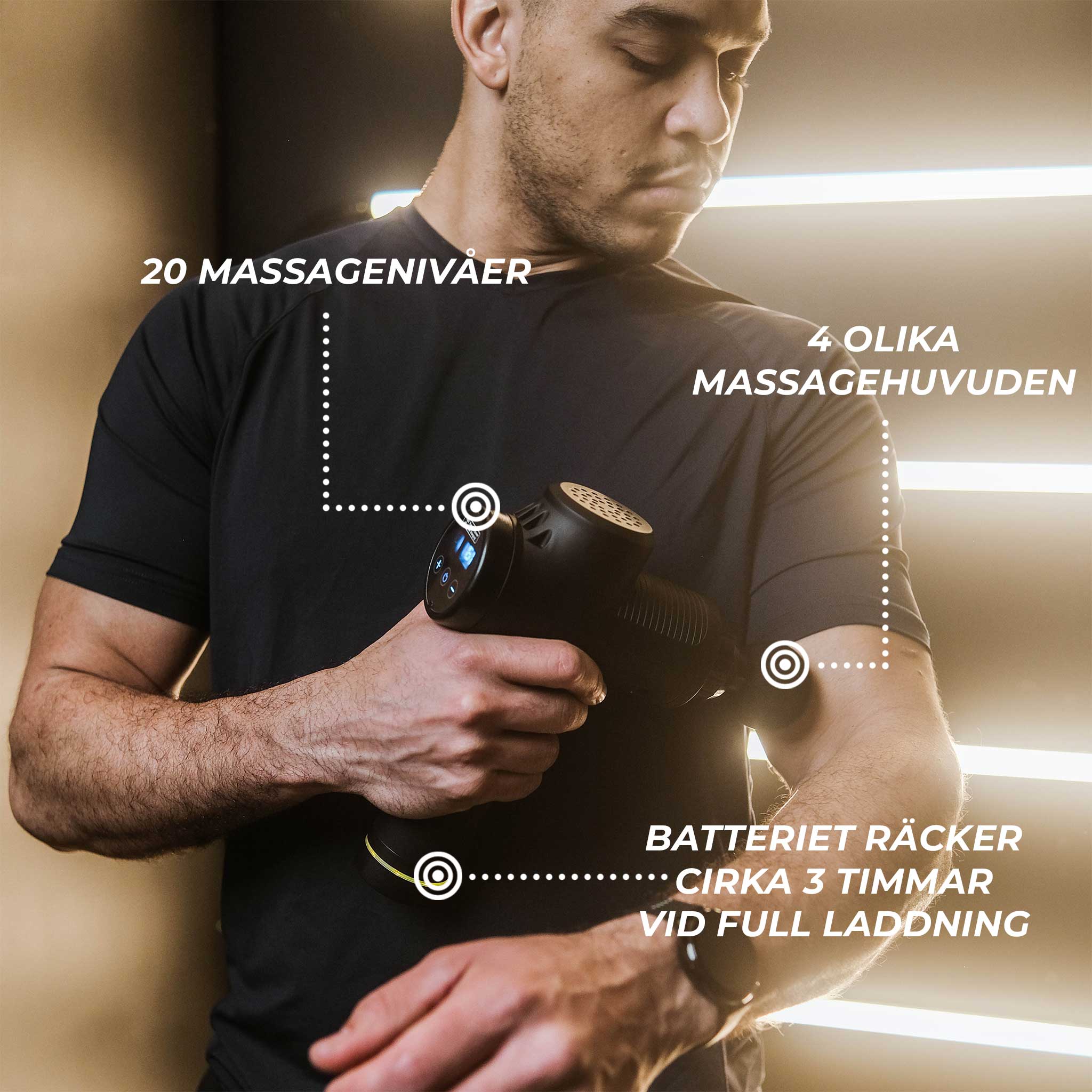 Nordcore Massage gun Core massagepistol
